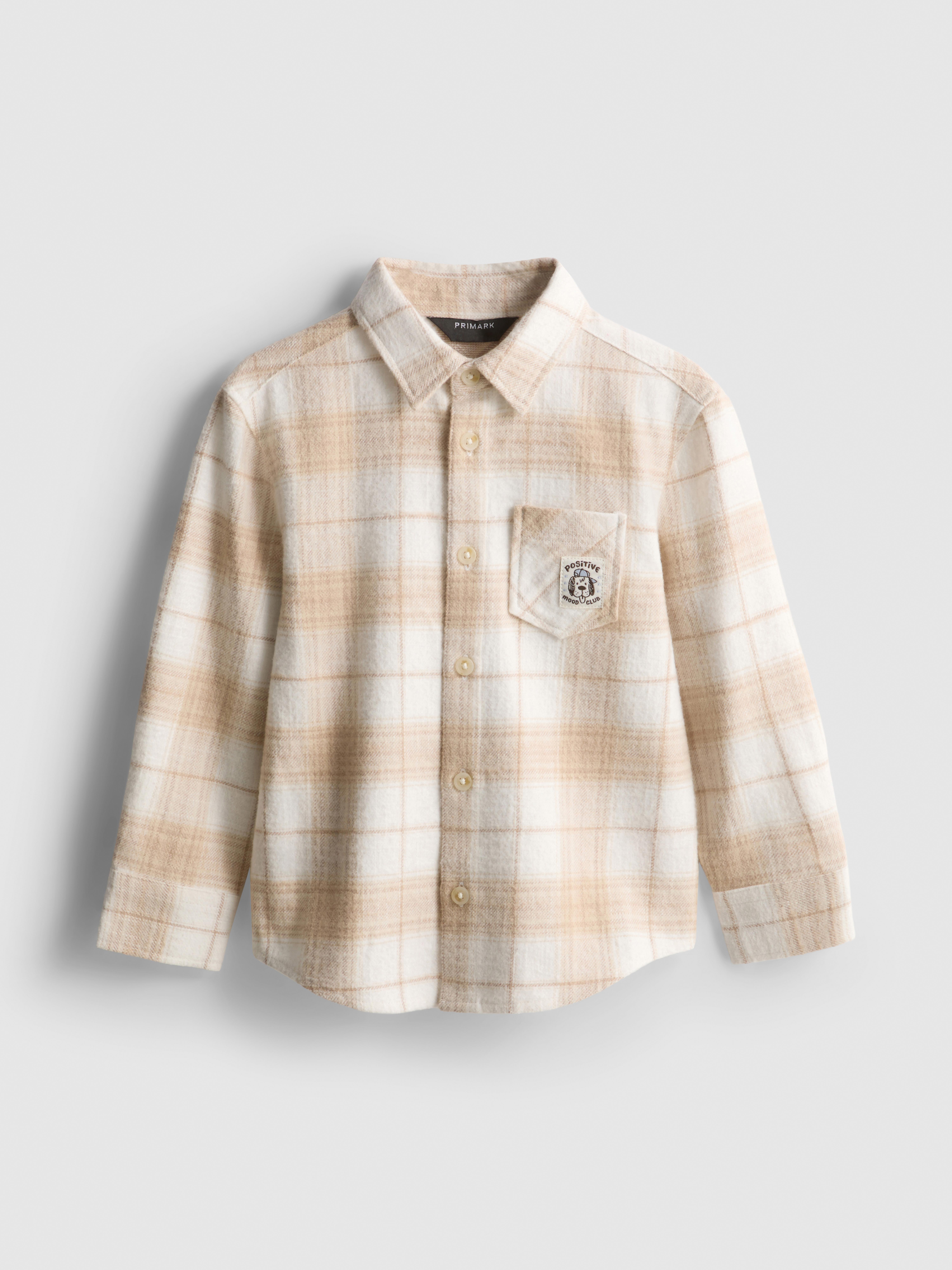 1-9yrs | Pure Cotton Flannel Shirt