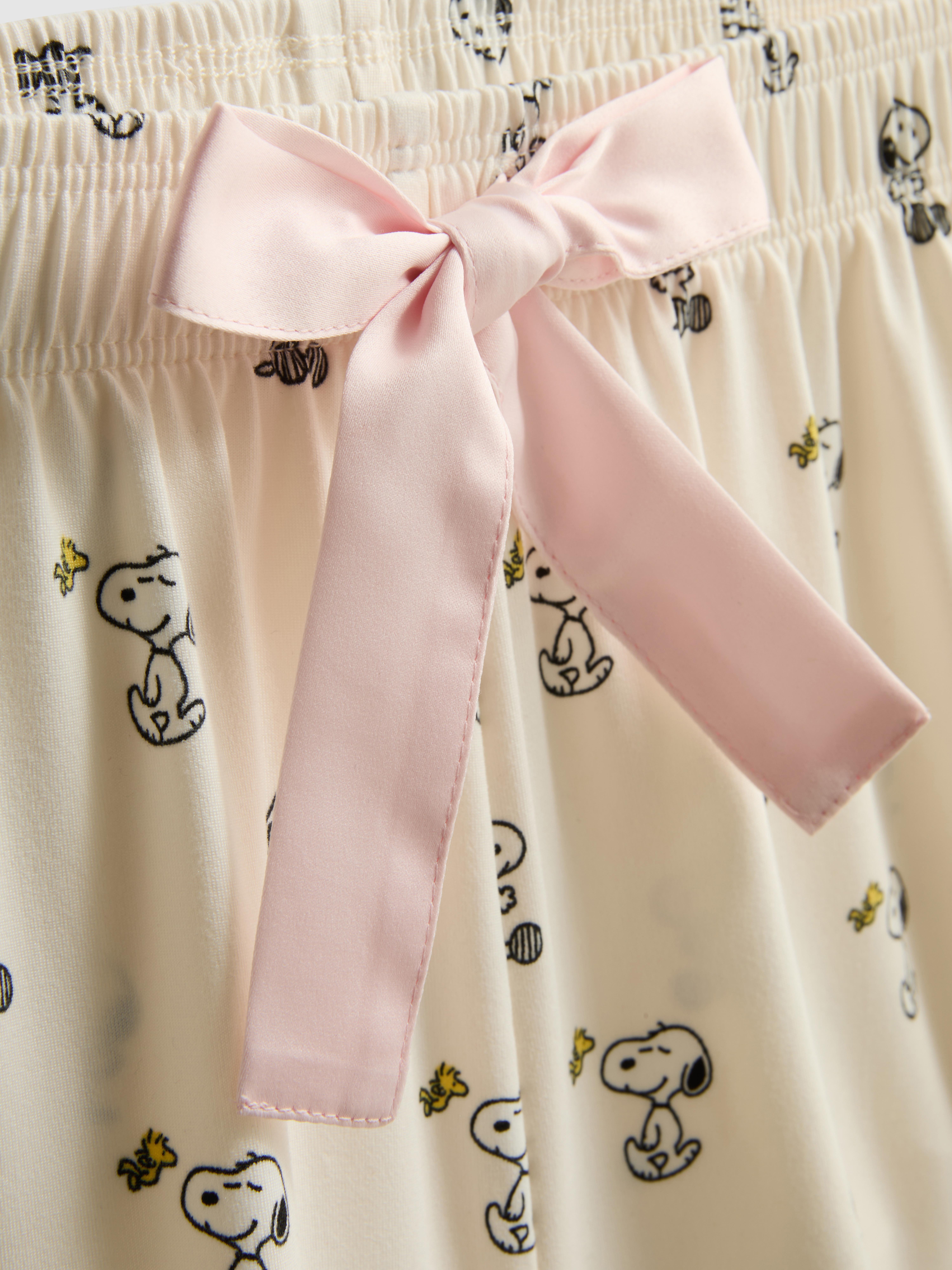 Pyjama shorty et caraco à motif Snoopy
