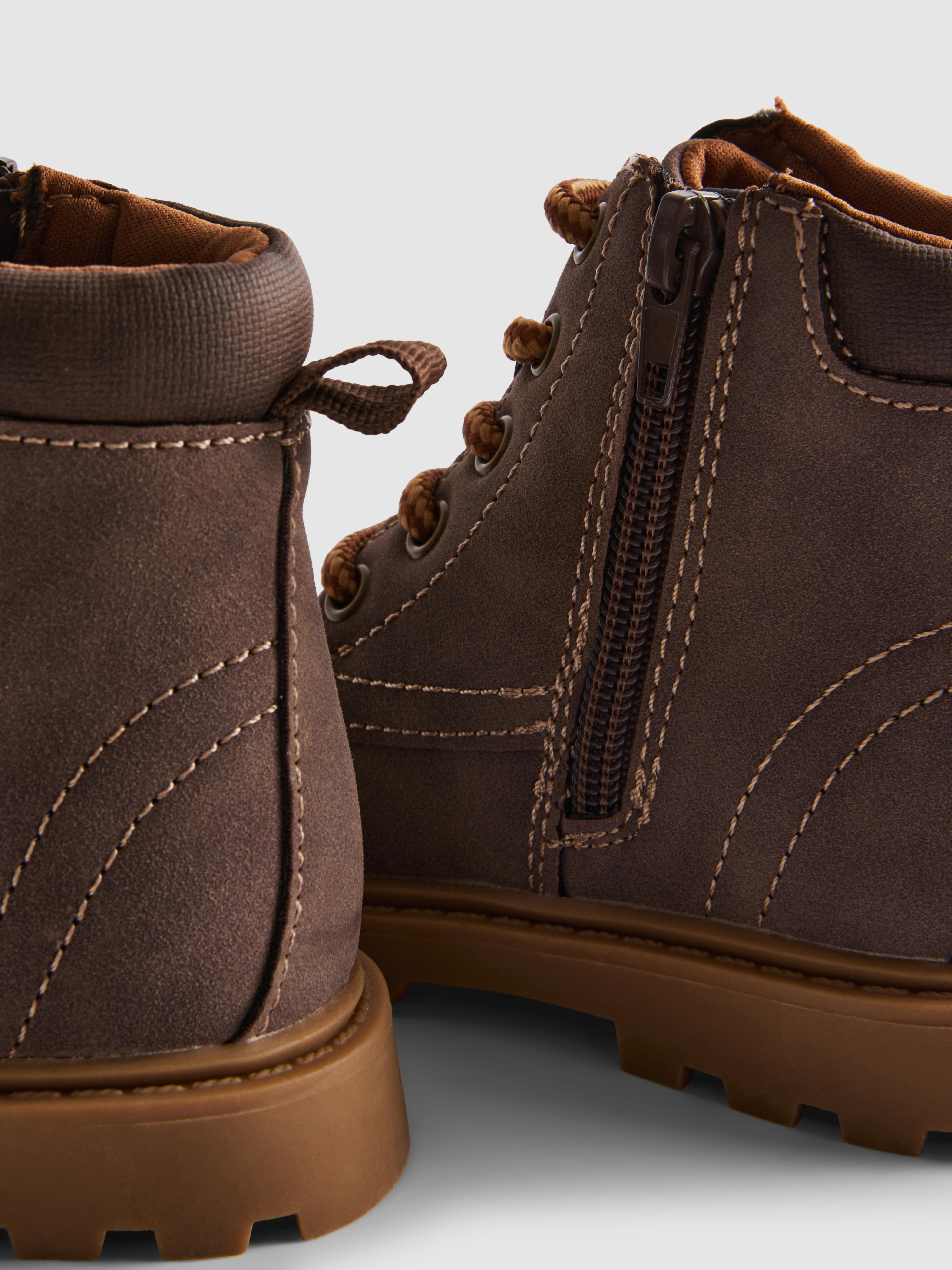 Lace-Up Ankle Boots