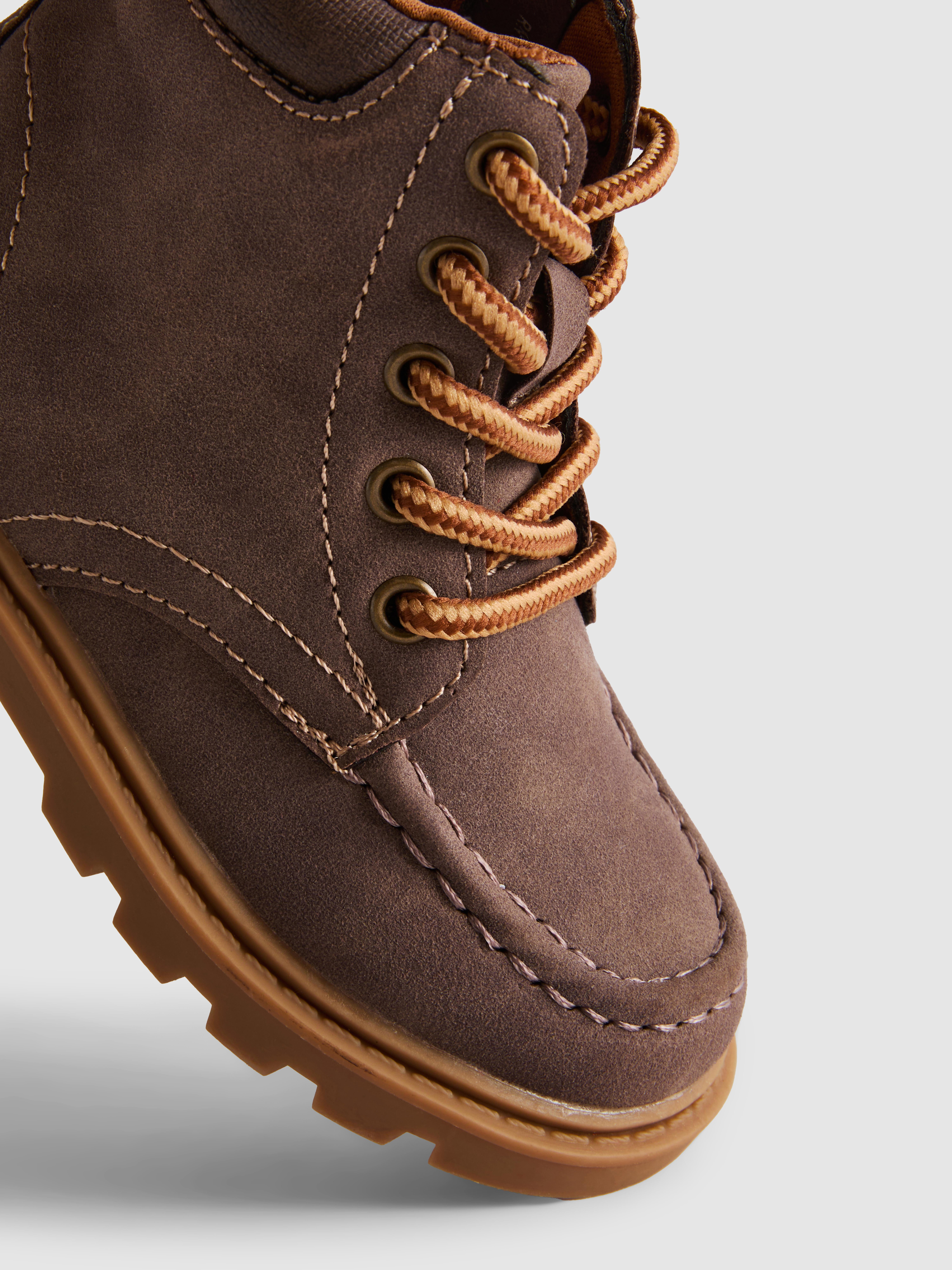 Lace-Up Ankle Boots