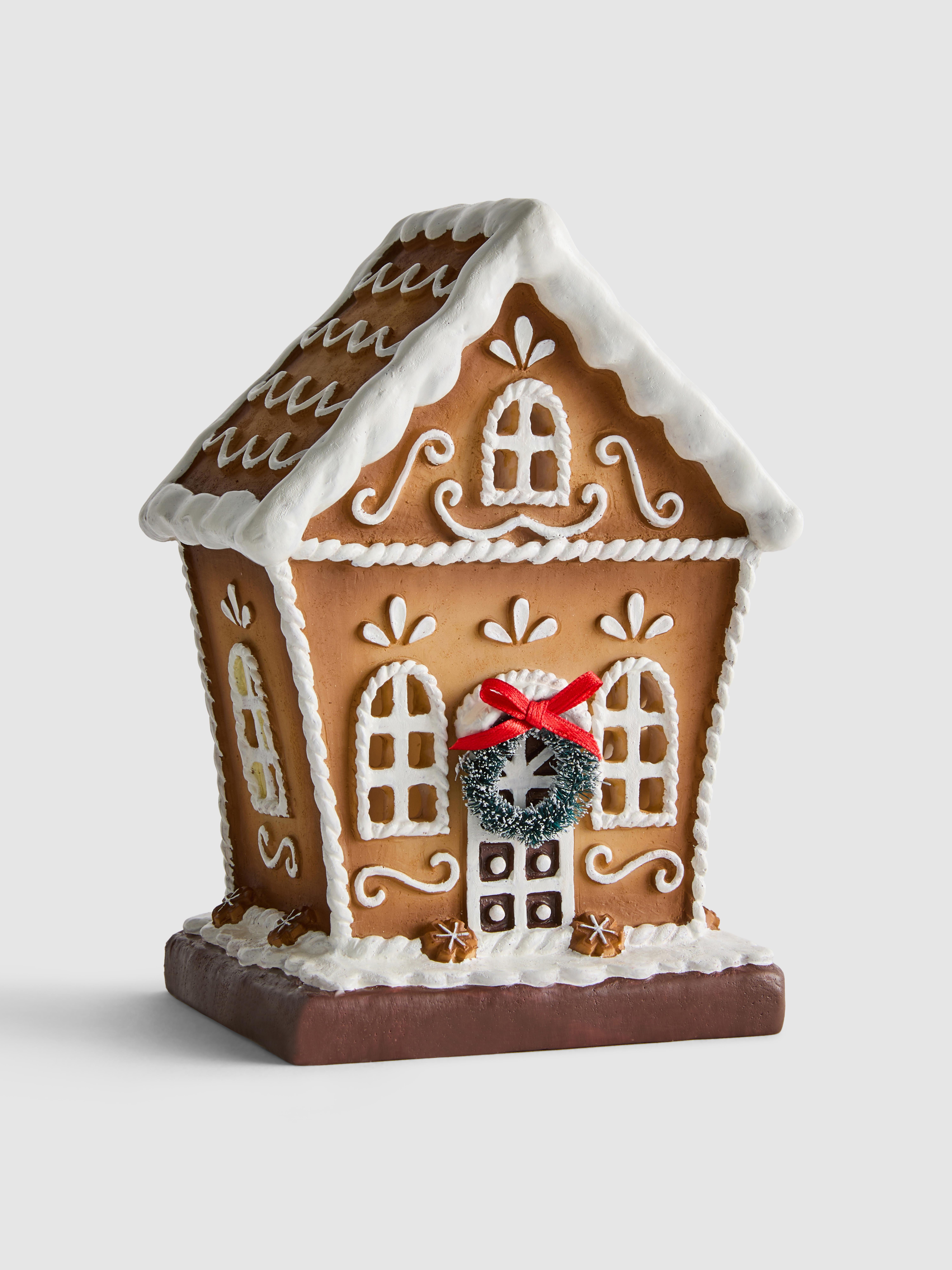 Decorazione natalizia casetta pan di zenzero