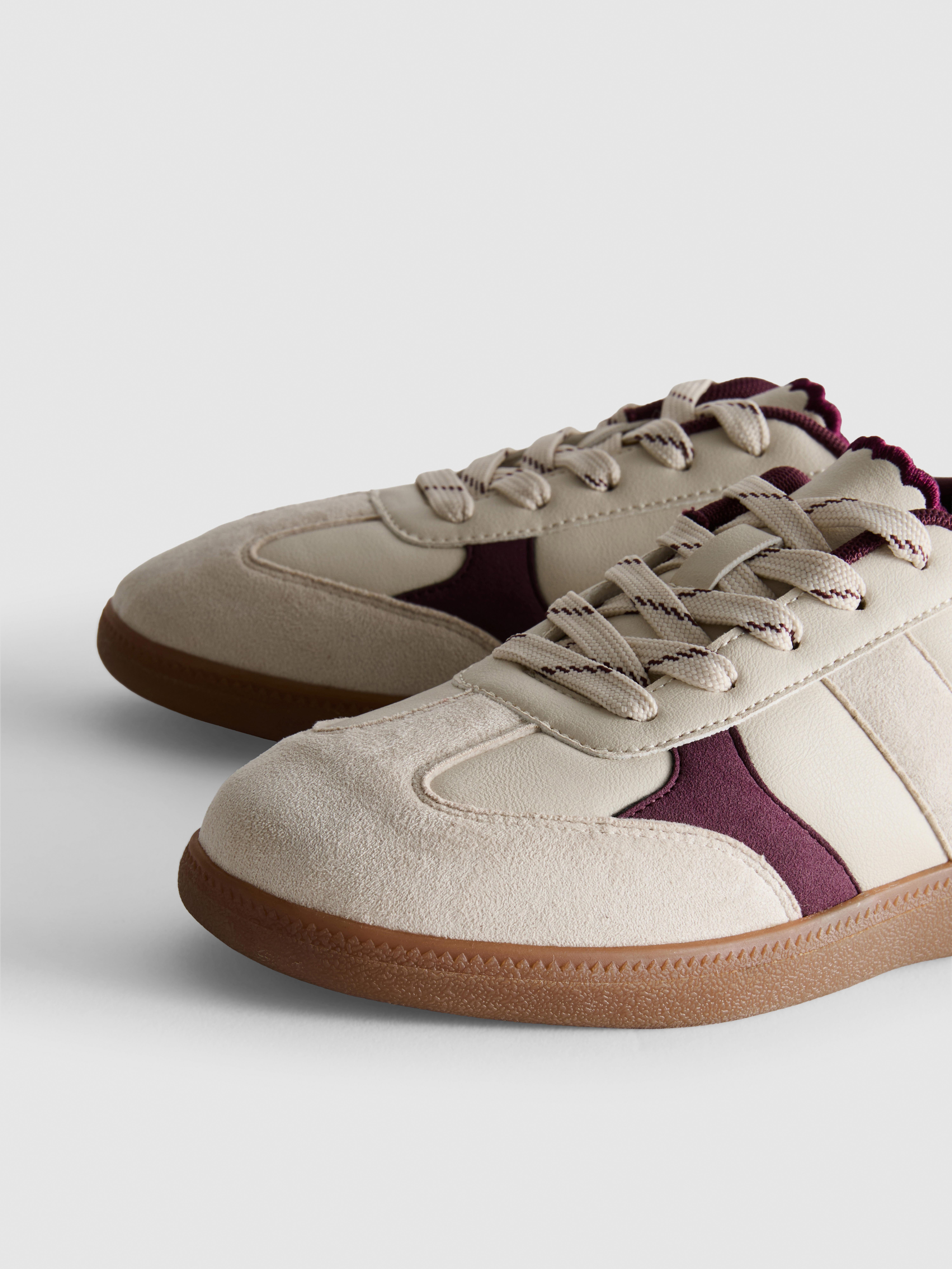 Natural Gum Sole Low-Tops