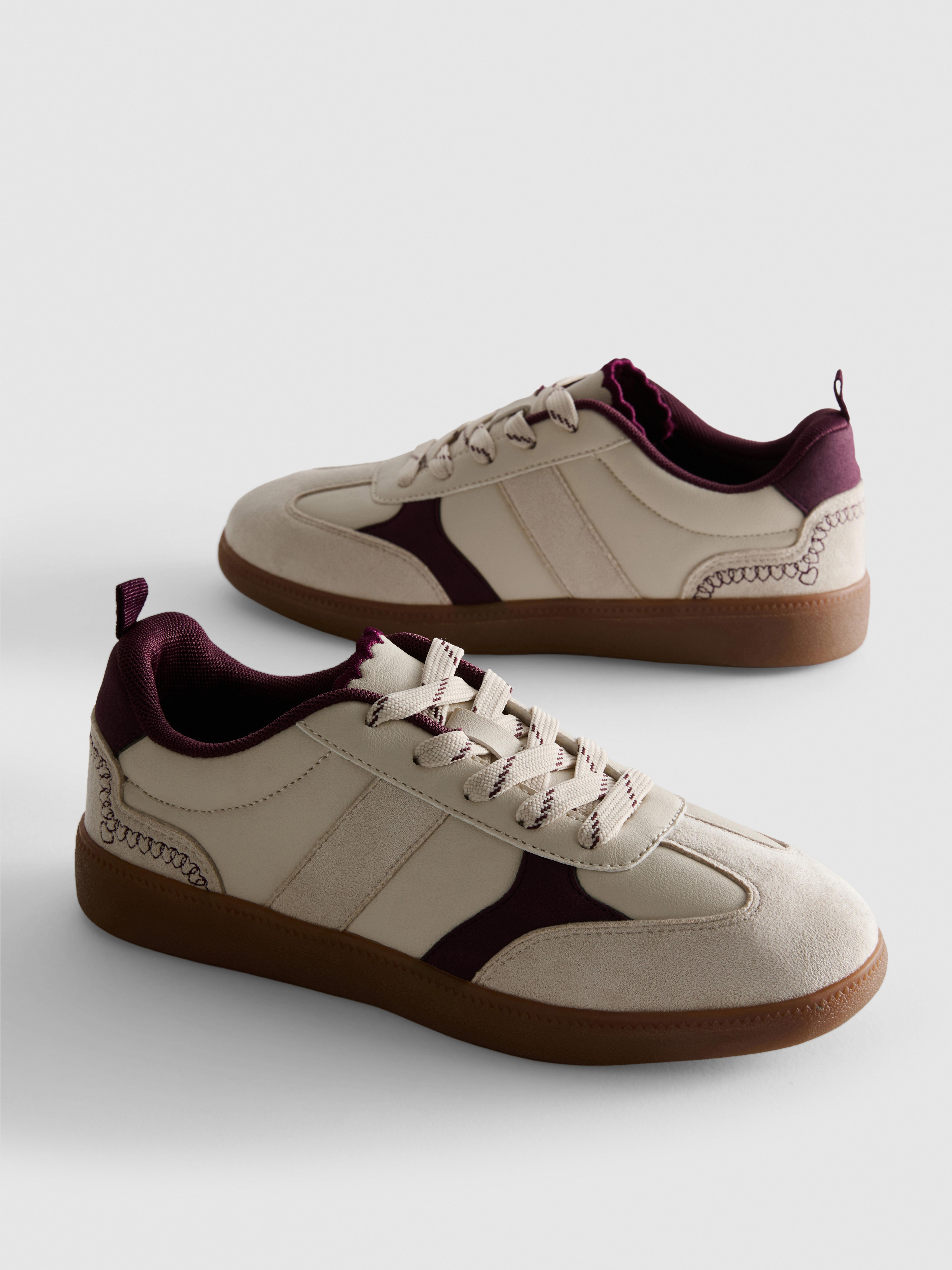Natural Gum Sole Low-Tops
