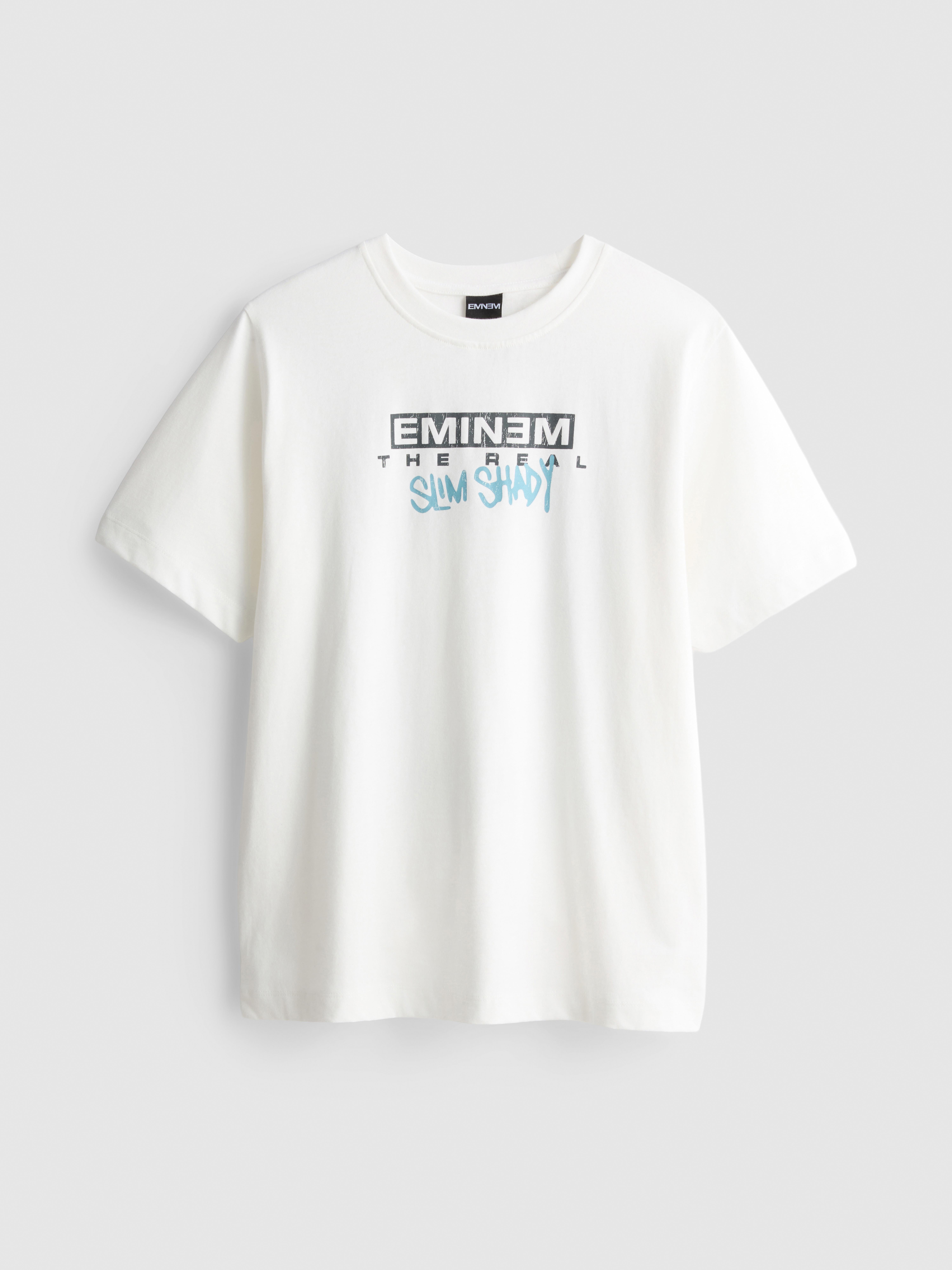 Camiseta de algodón puro con estampado de Eminem