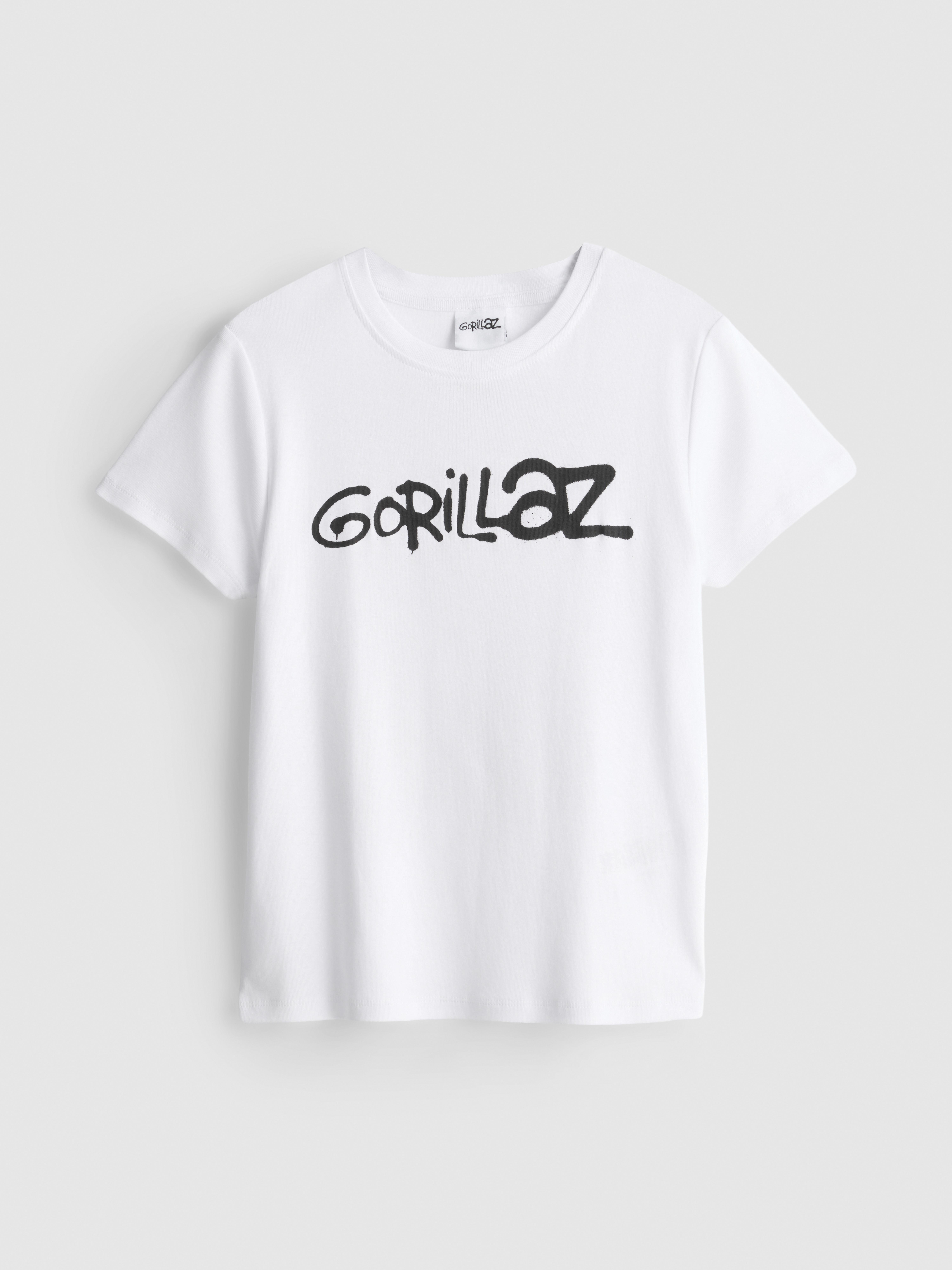 Gorillaz Longline Graphic Baby Tee
