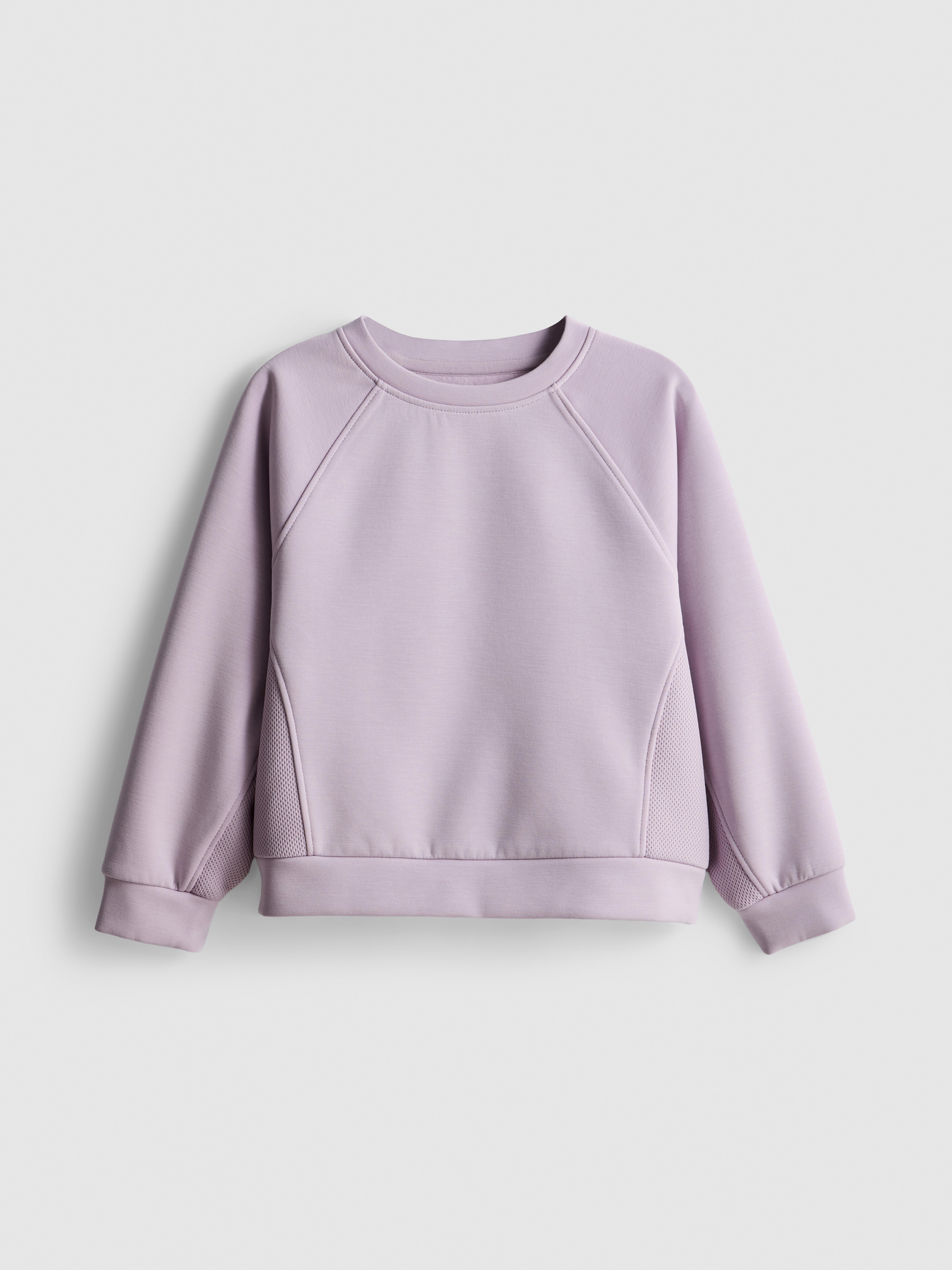 1-9yrs | Active Mesh Panel Sweatshirt
