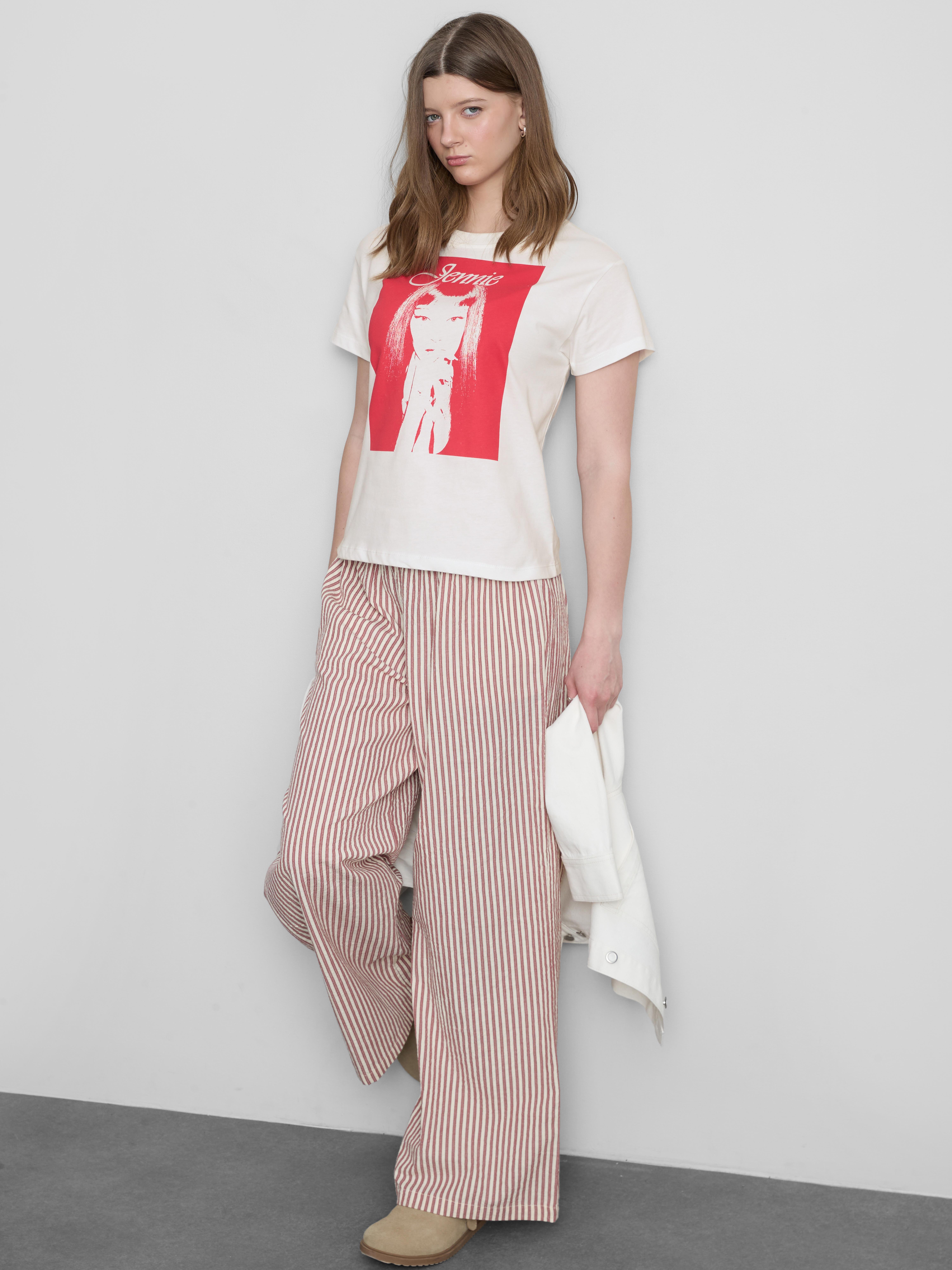 Jennie Cotton Graphic Tee