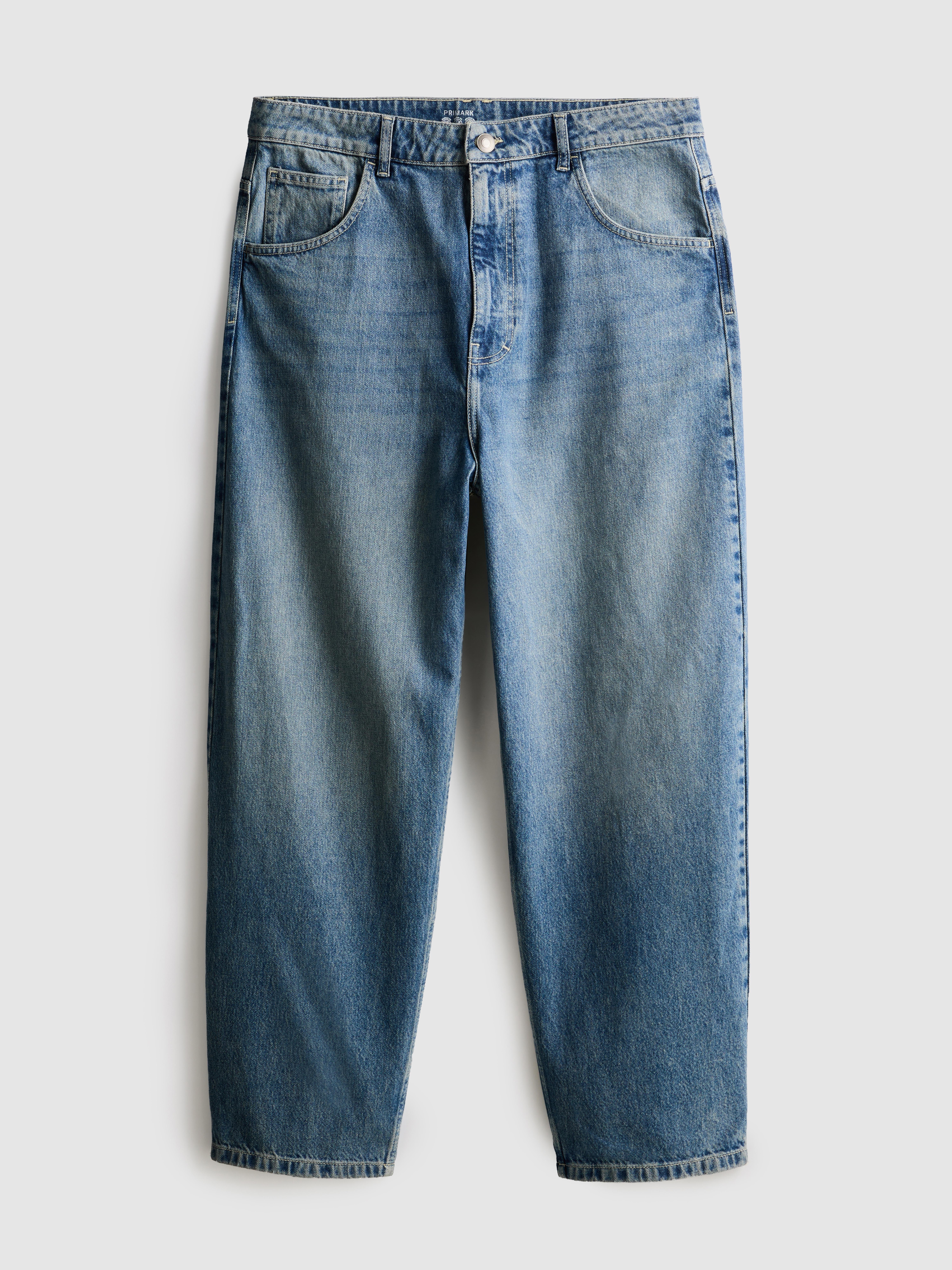 Mid-Rise Baggy Jeans