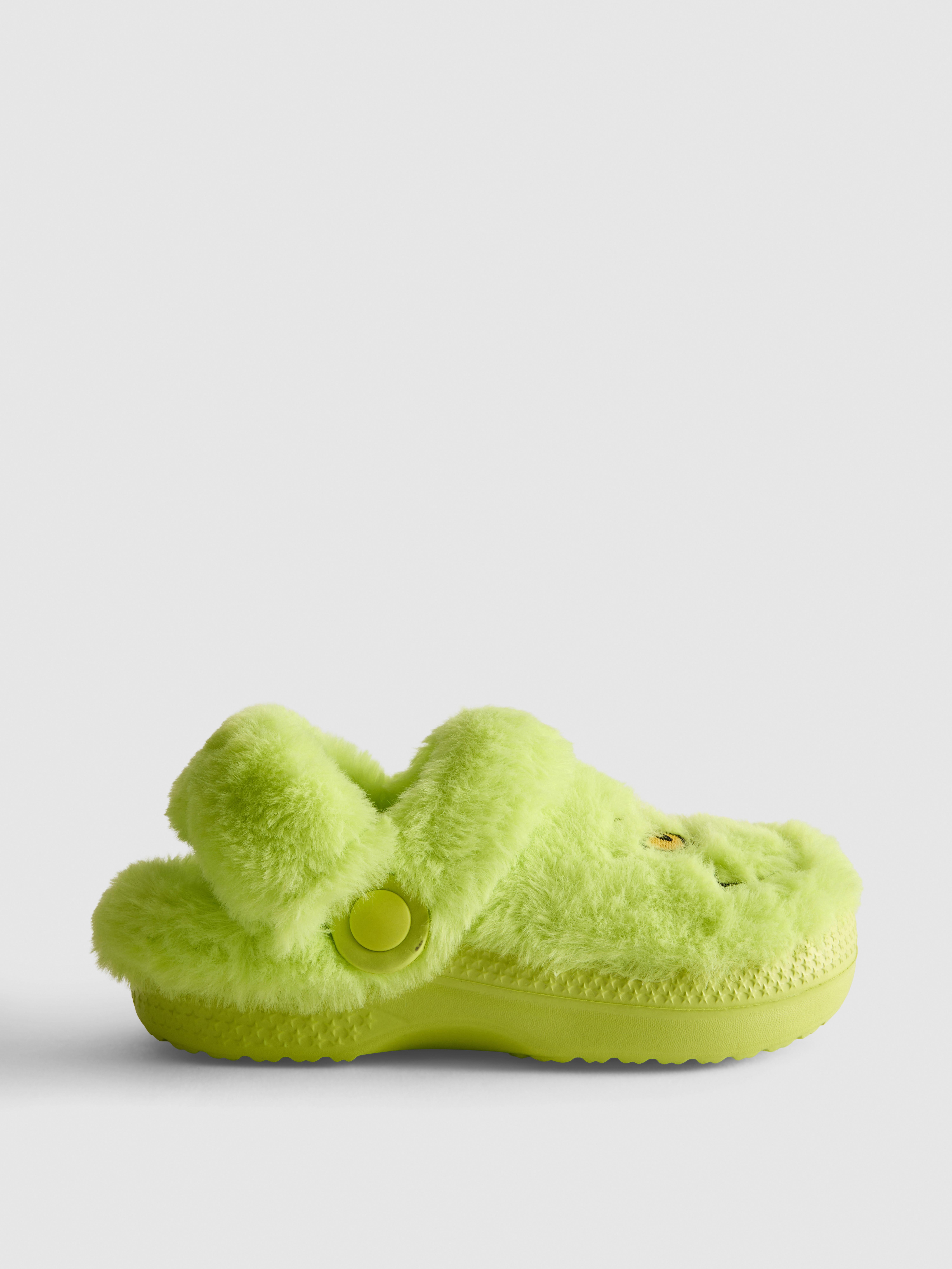 The Grinch Fluffy Clog Slippers