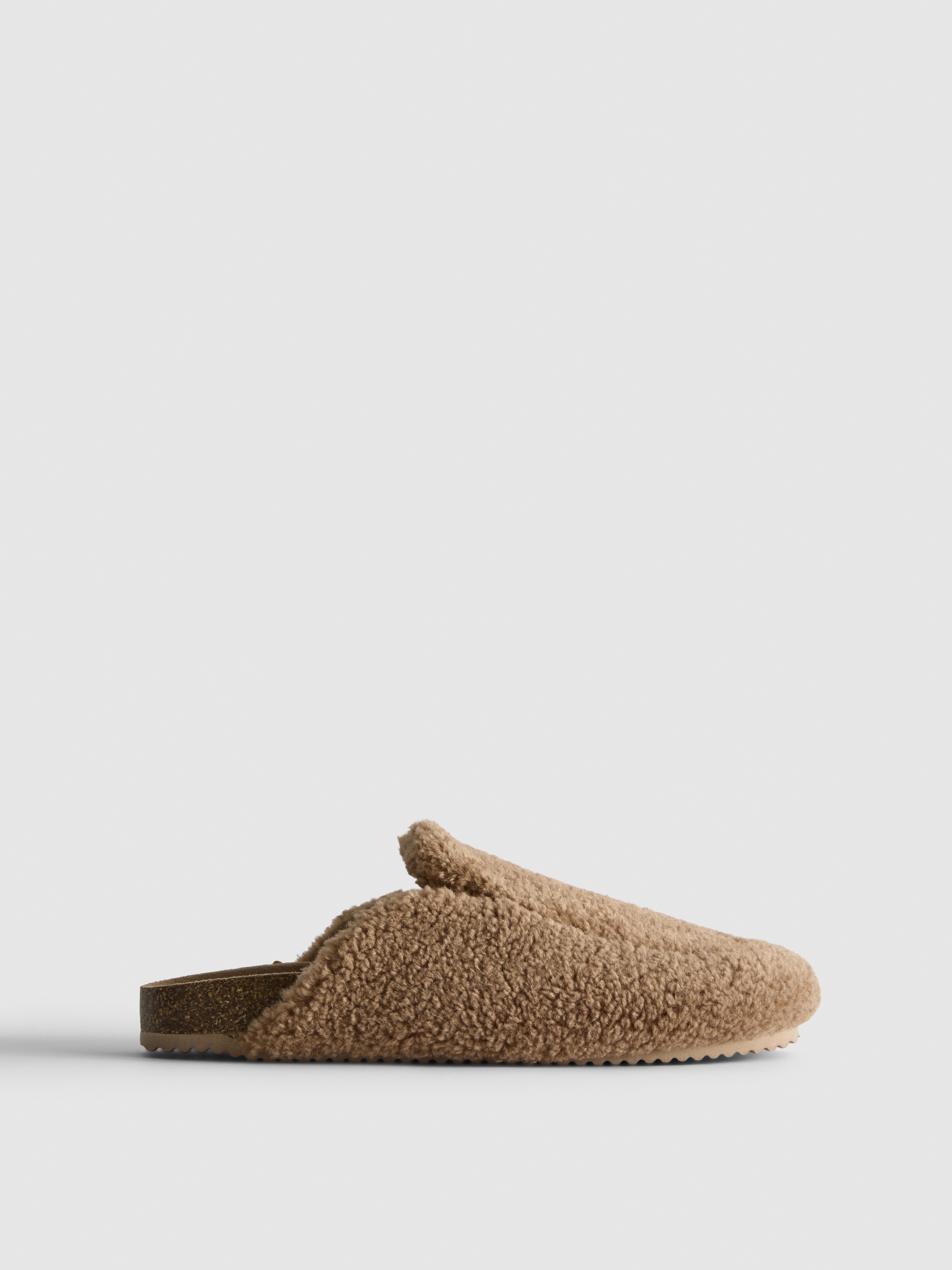 Borg Mule Loafers