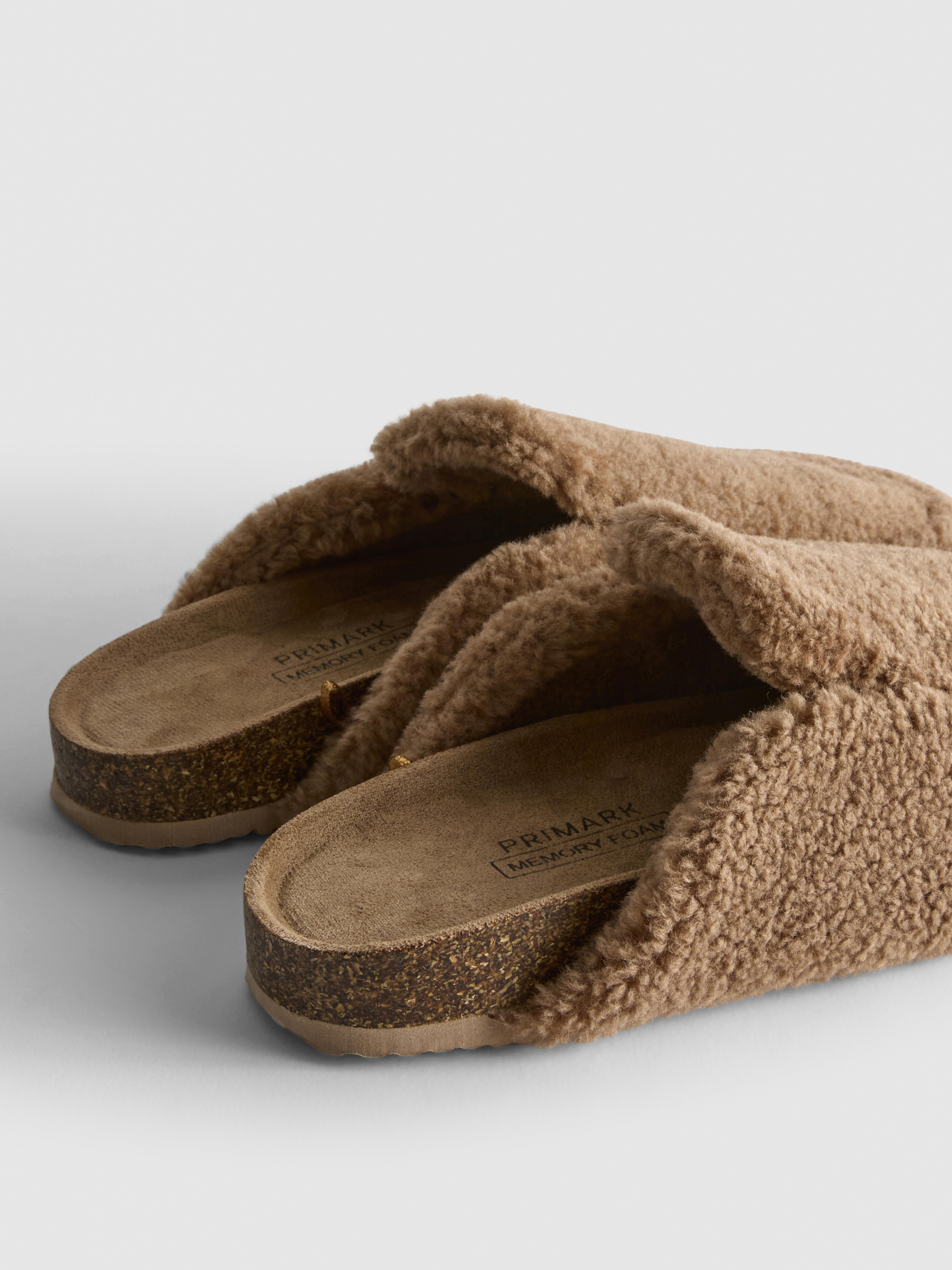 Borg Mule Loafers
