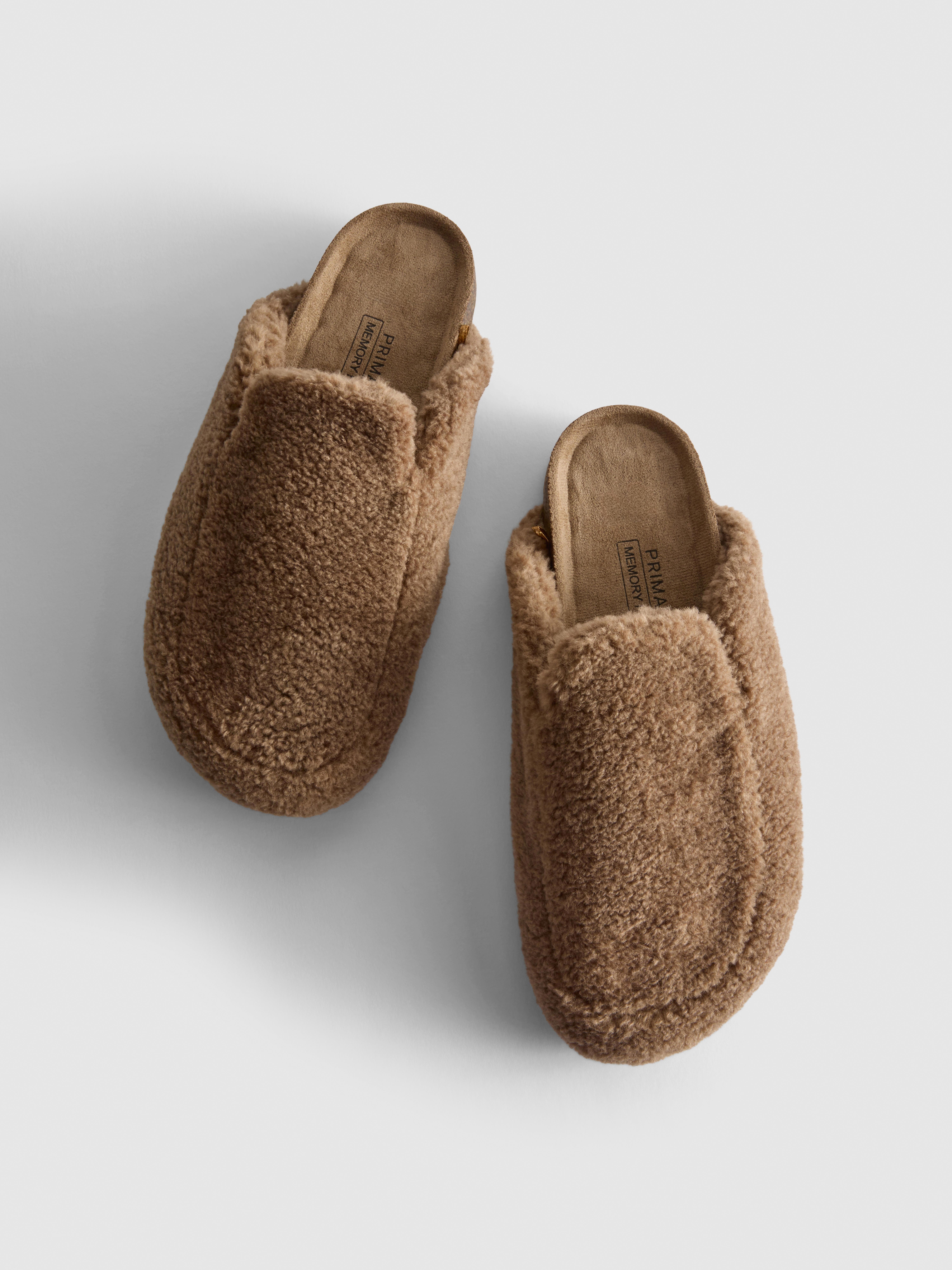Borg Mule Loafers