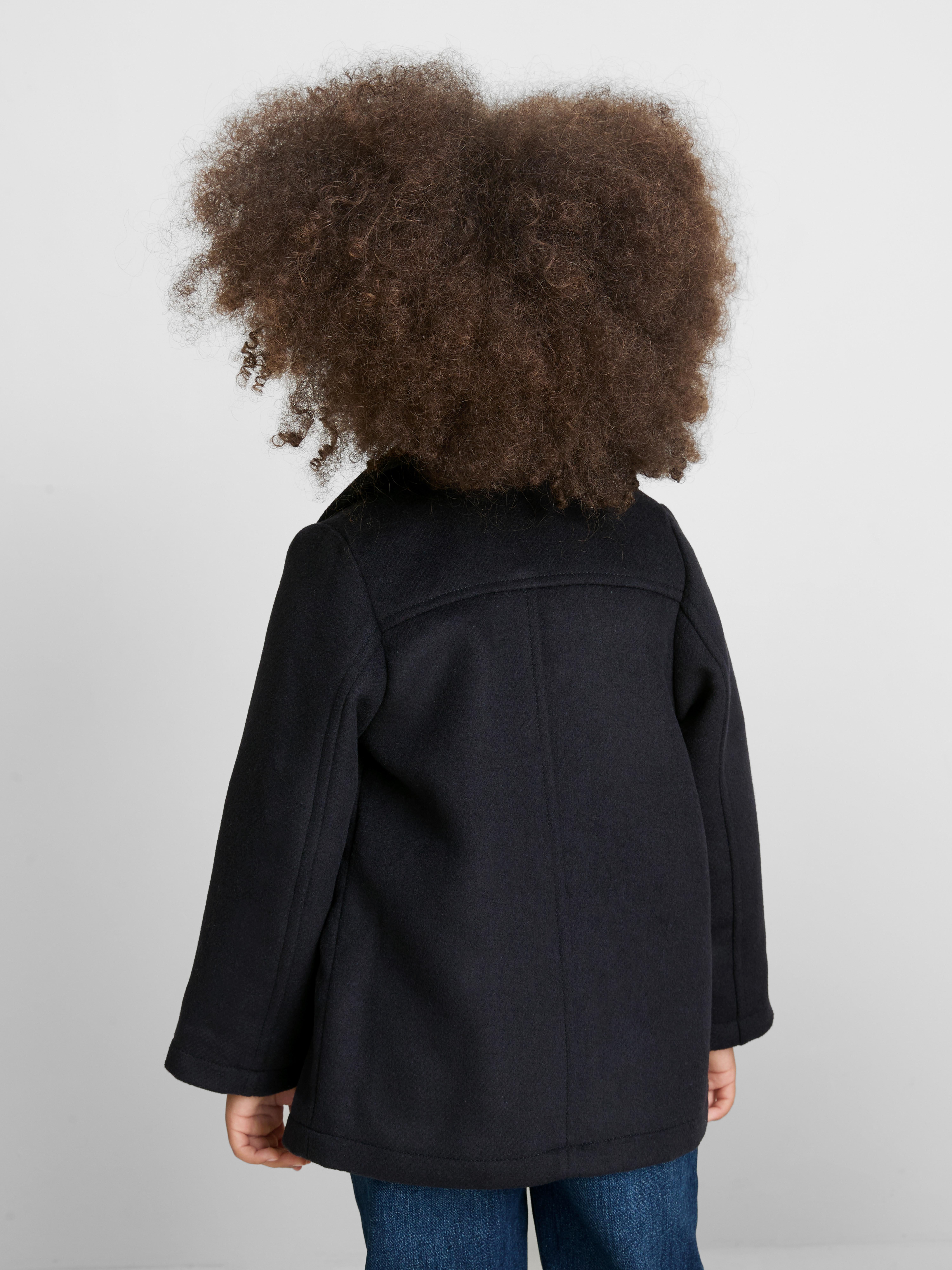 1-12yrs | The Edit Wool Blend Peacoat