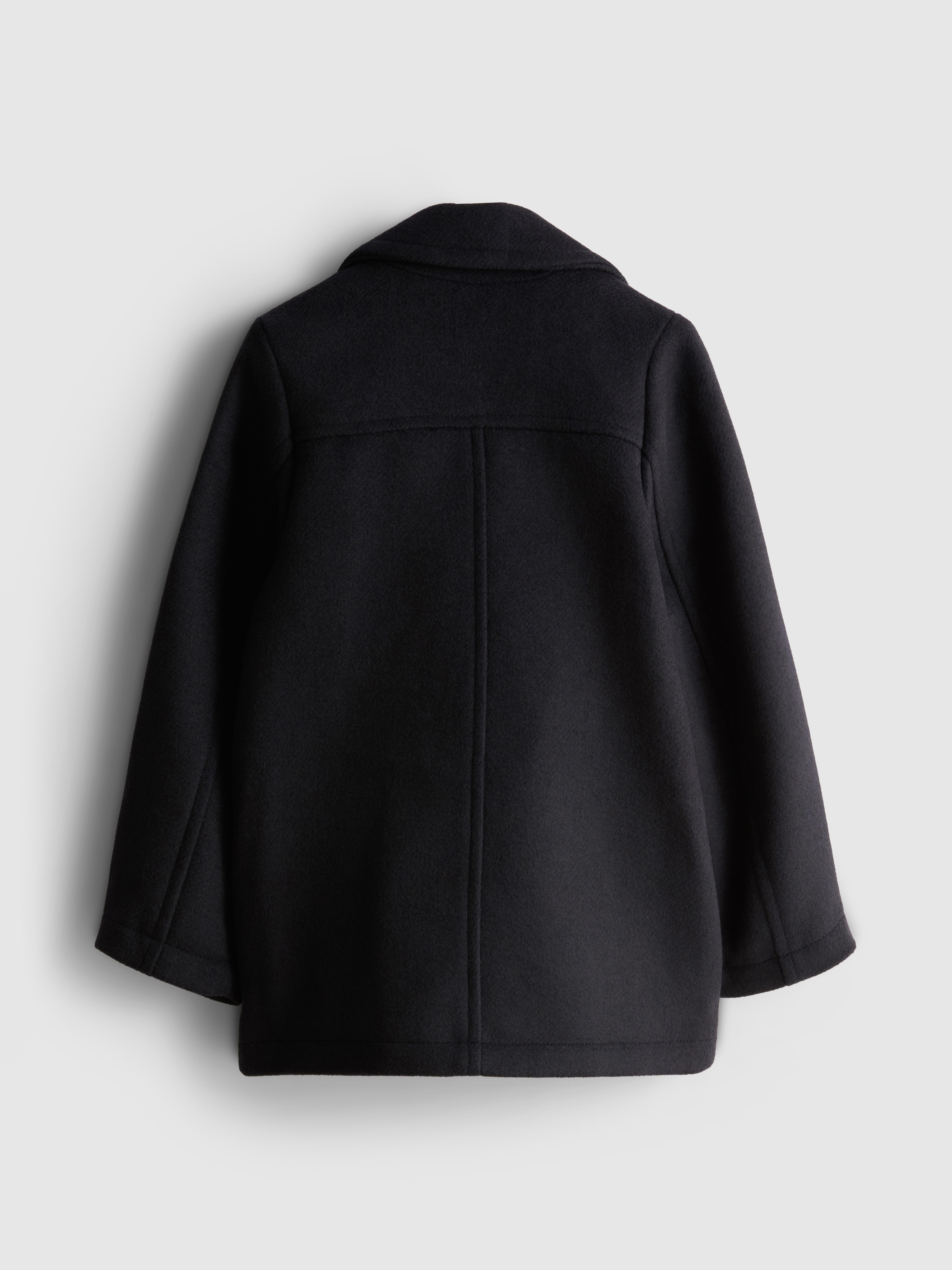 1-12yrs | The Edit Wool Blend Peacoat