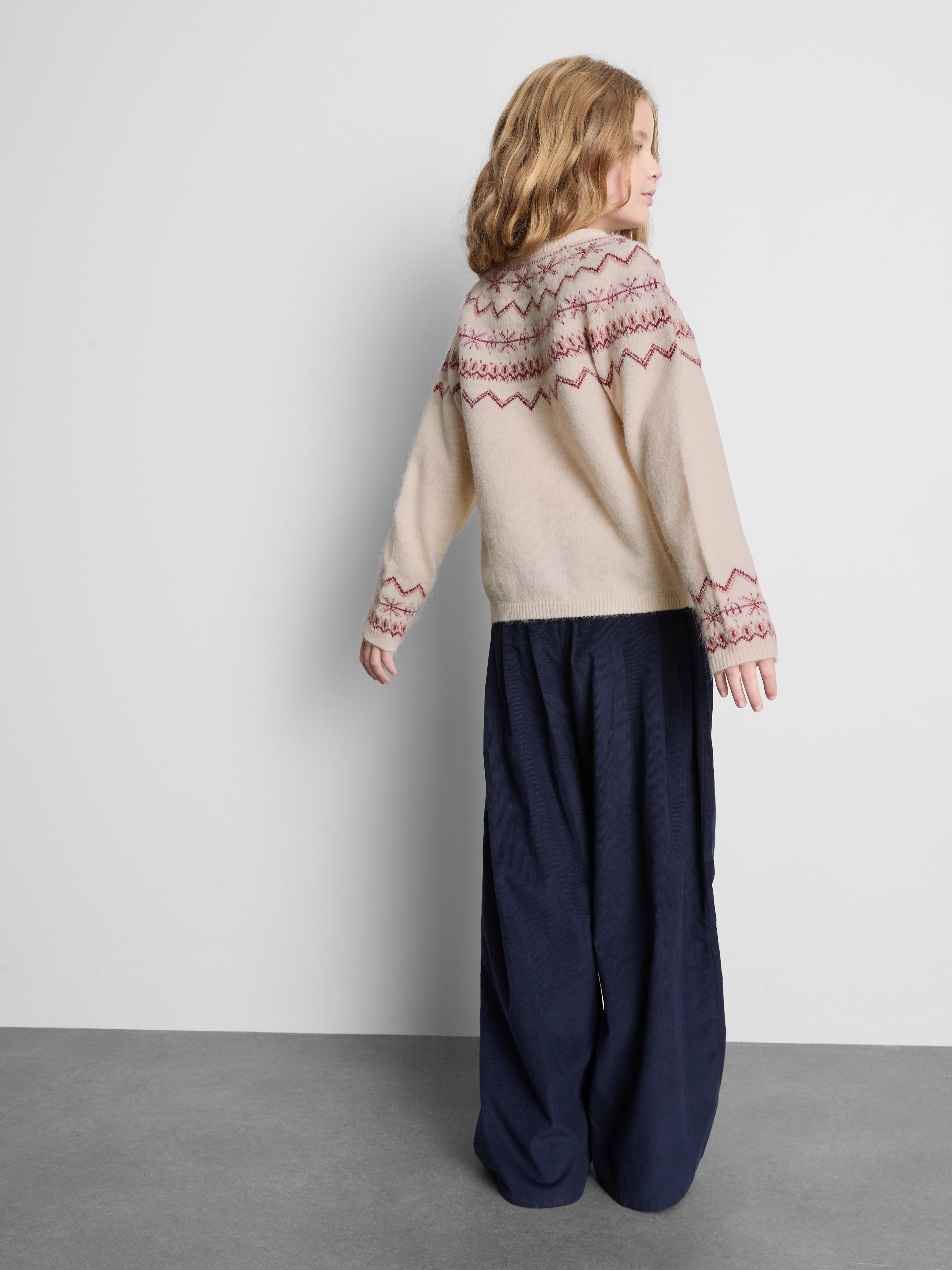 1-12yrs | The Edit Wool-Blend Fair Isle Cardigan