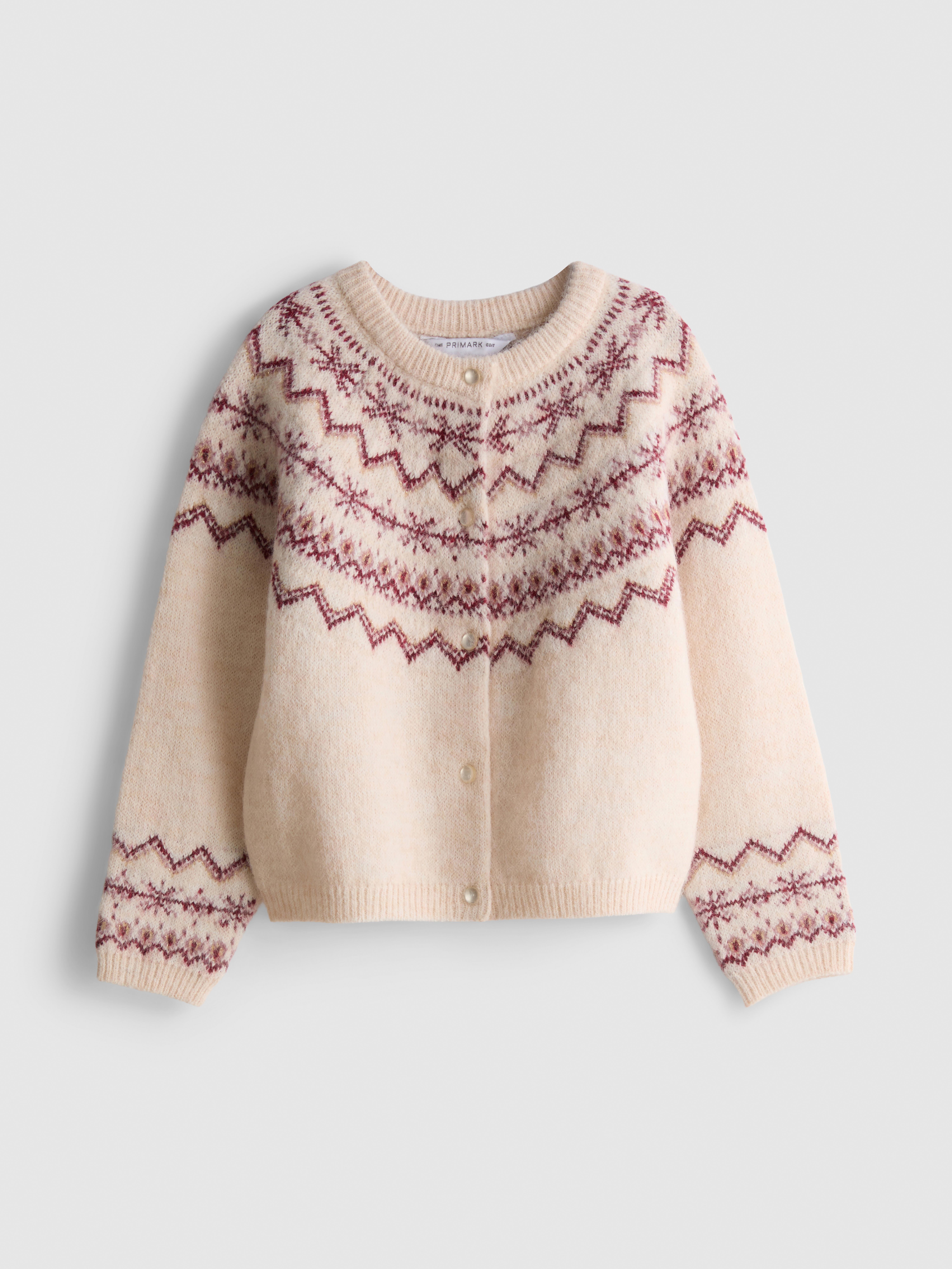 1-12yrs | The Edit Wool-Blend Fair Isle Cardigan