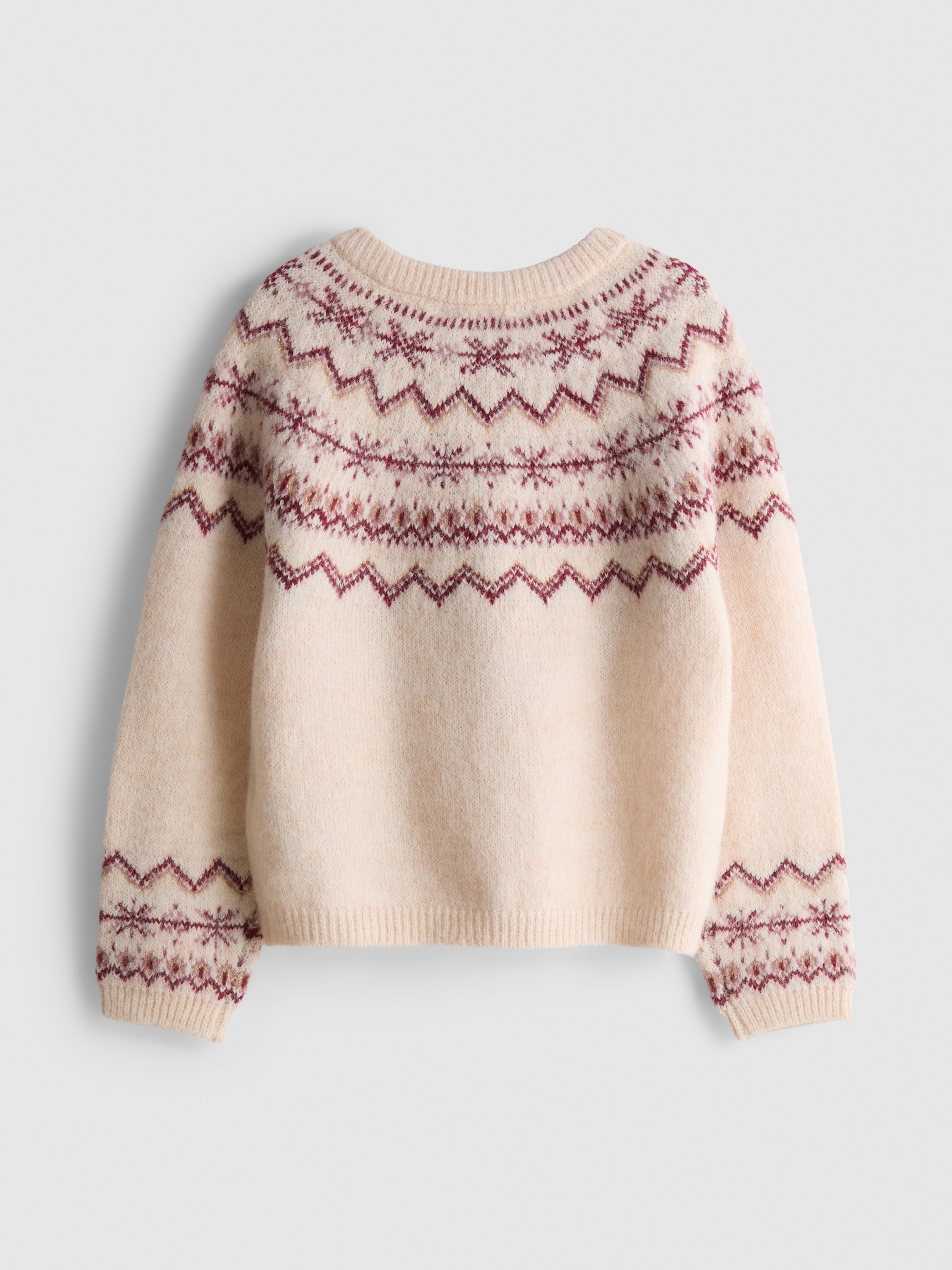 1-12yrs | The Edit Wool-Blend Fair Isle Cardigan