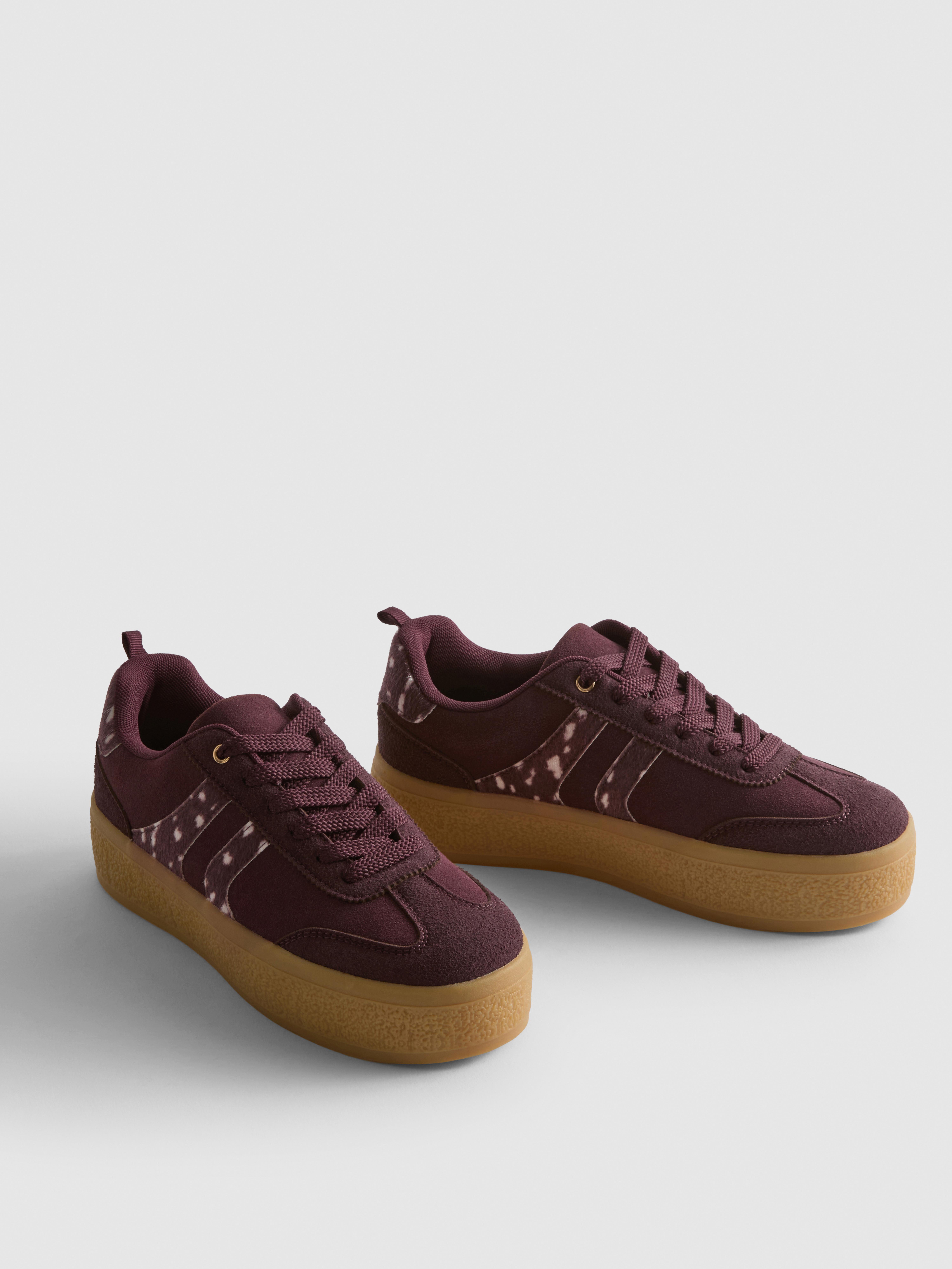 Gum Sole Flatform Sneakers