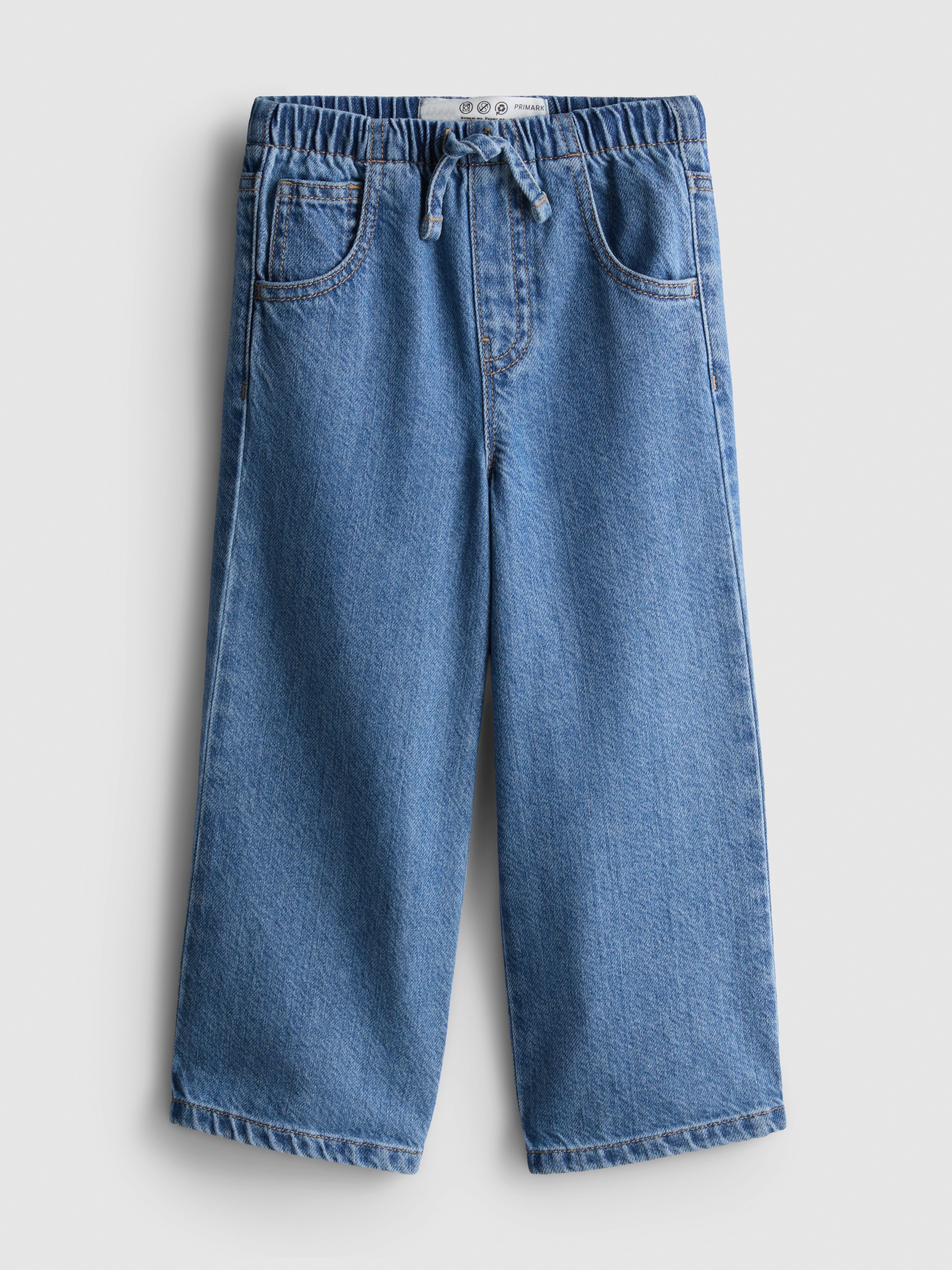 1-9yrs | Pure Cotton Wide-Leg Jeans