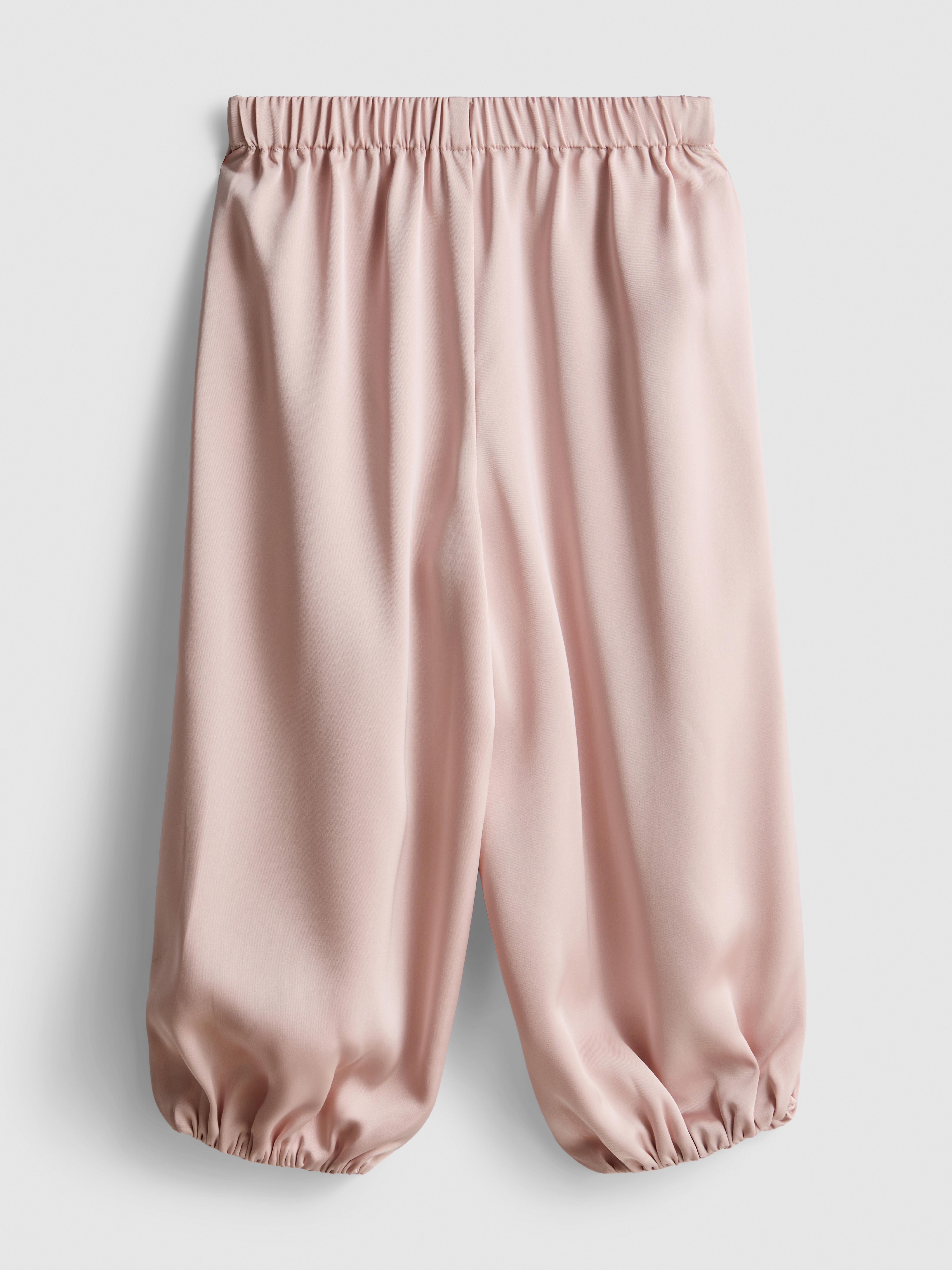 1-12yrs | The Edit Satin Cuffed Balloon Leg Pants
