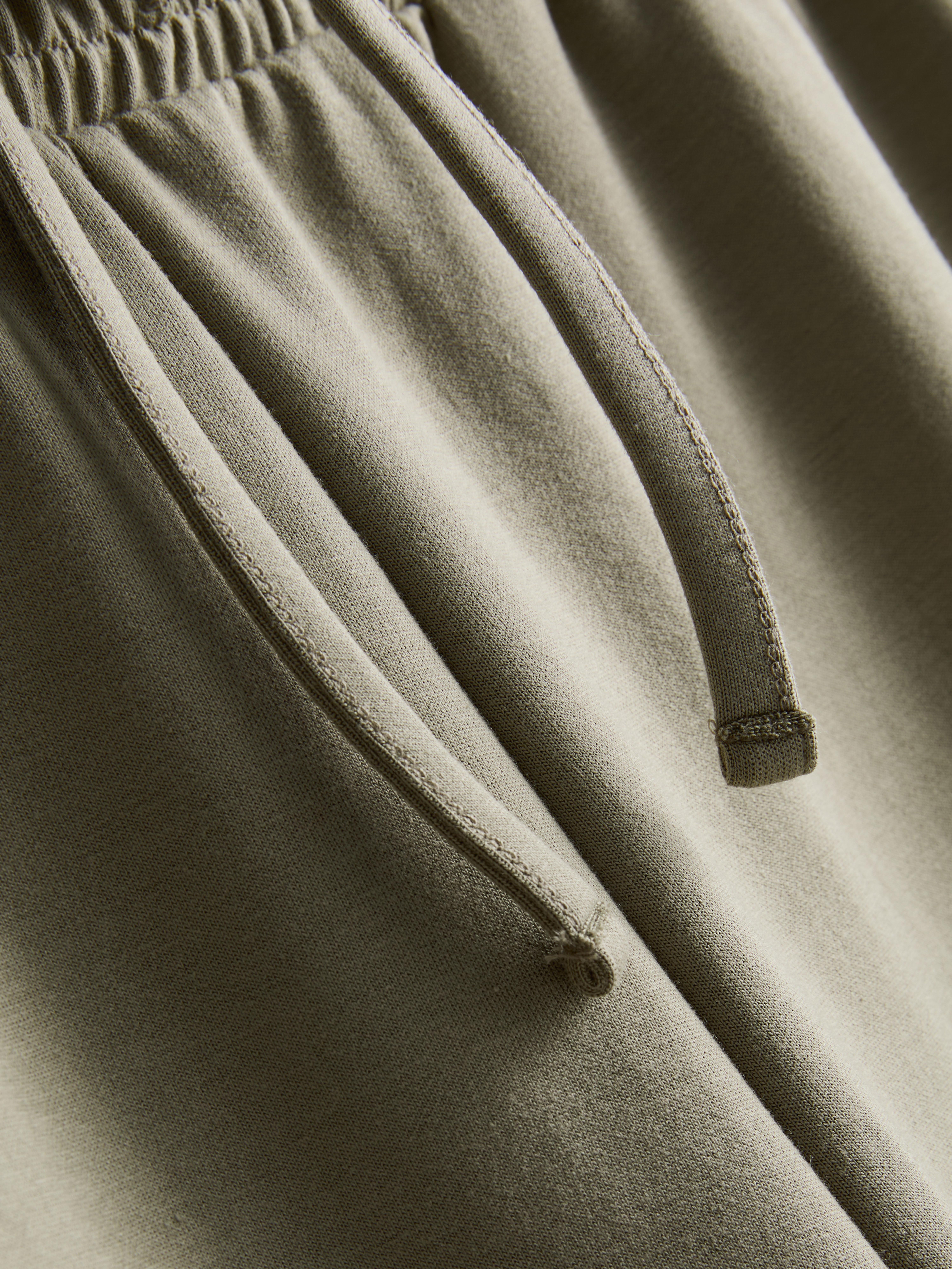 Wide Leg Drawstring Tracksuit Bottoms
