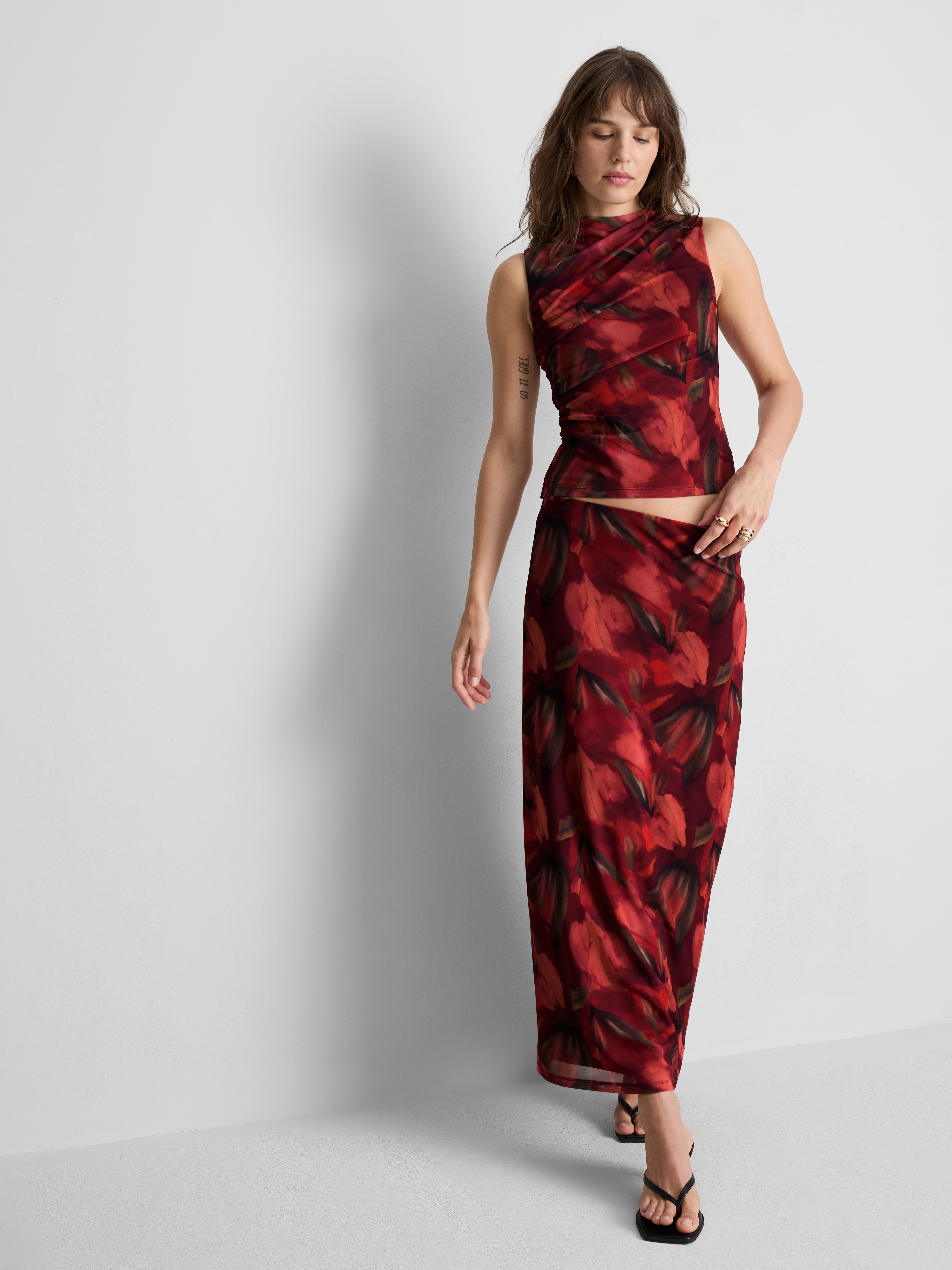 primark red floral dress Primark black floral dress