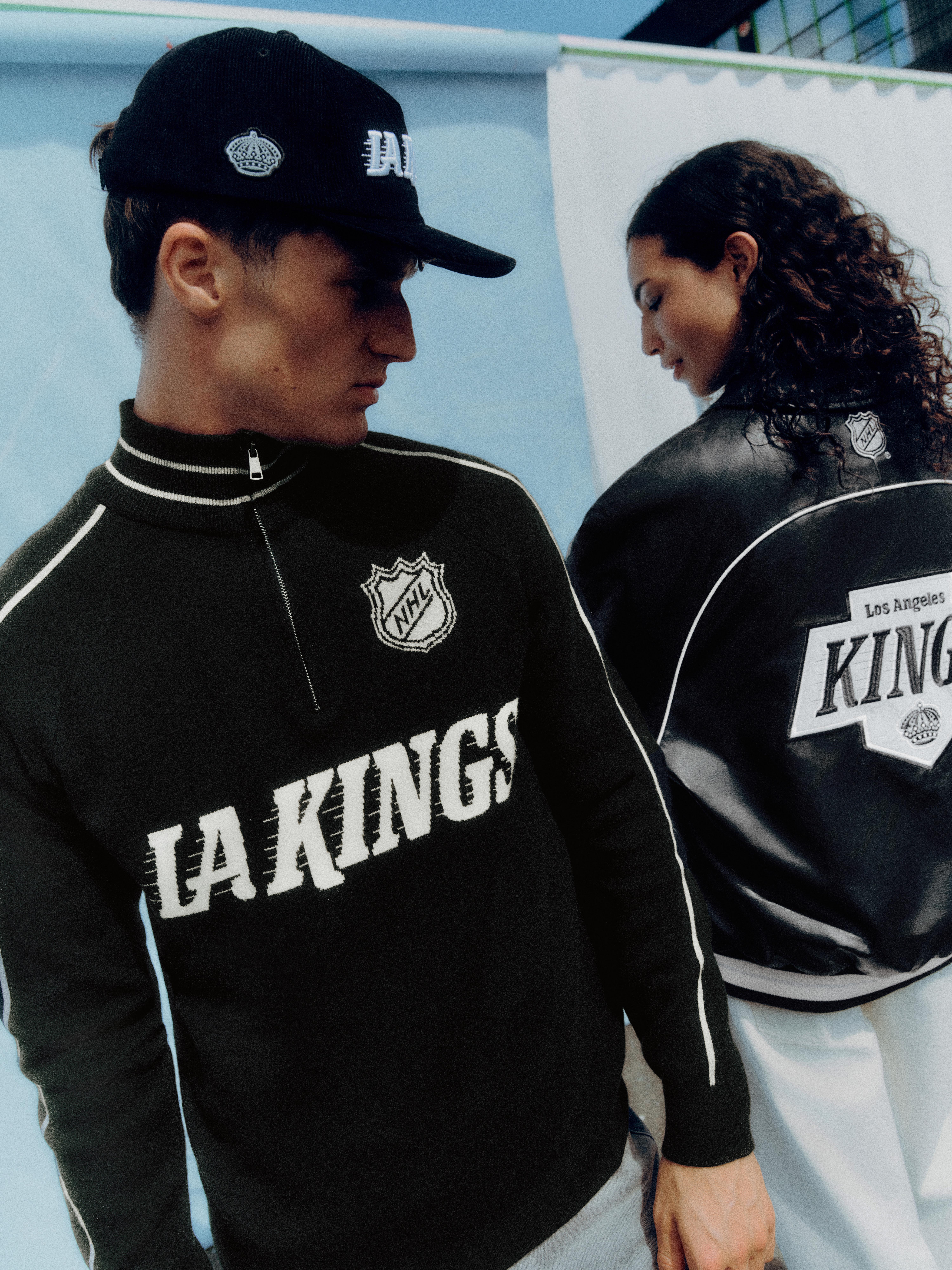 NHL LA Kings Quarter-Zip Sweater