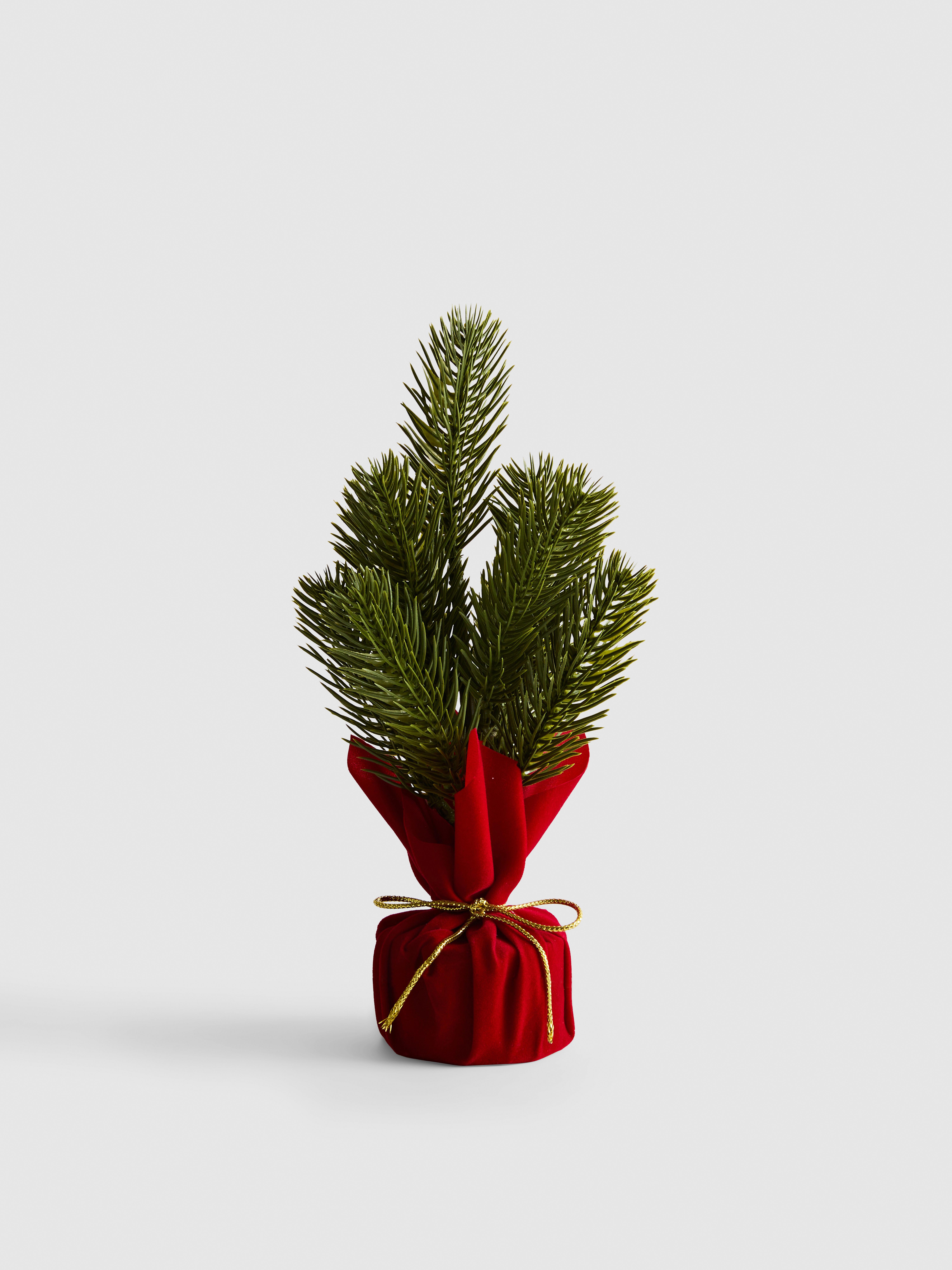 Árvore Natal artificial mini embrulho