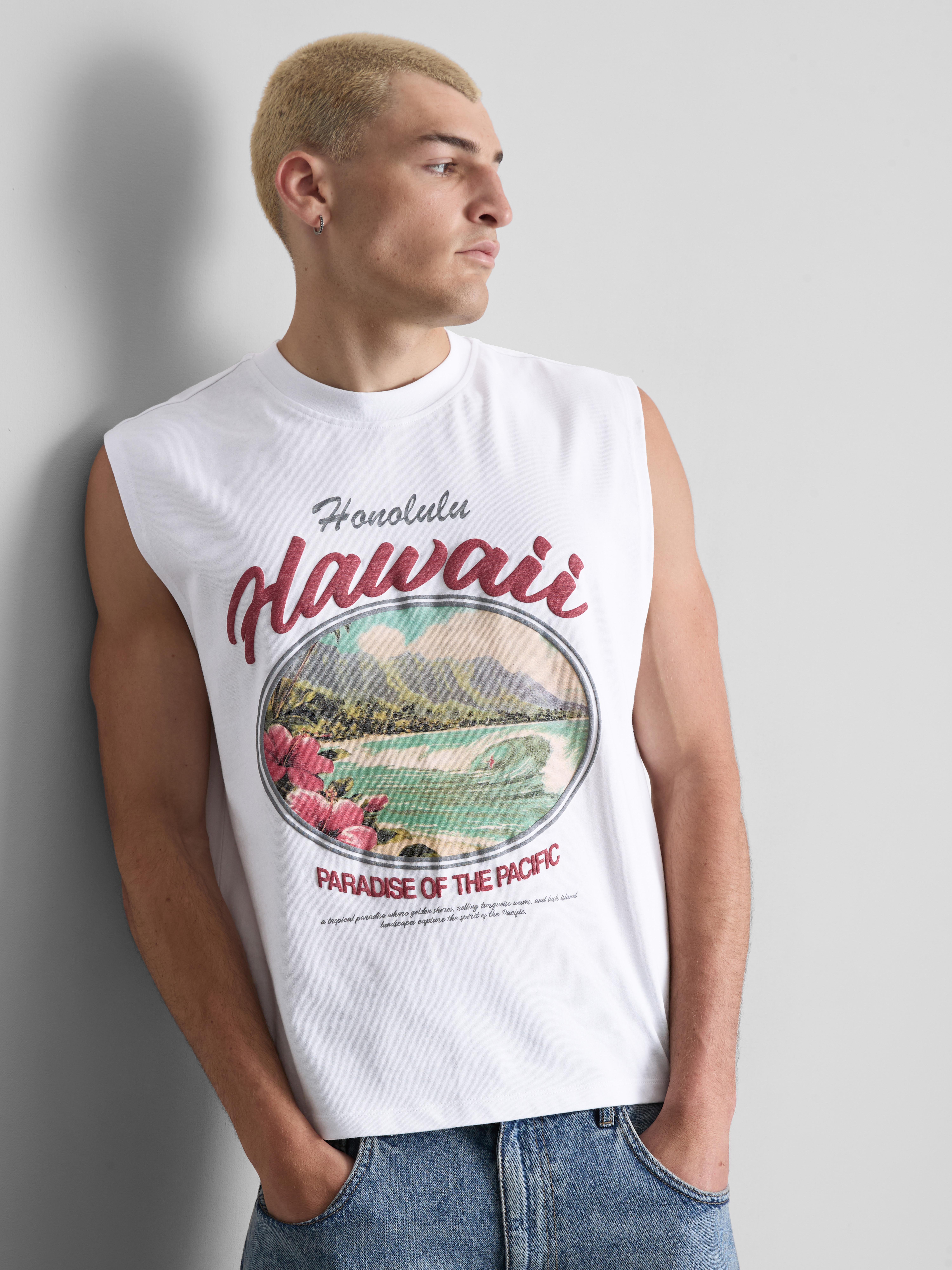 Hawaii Graphic Tank Top