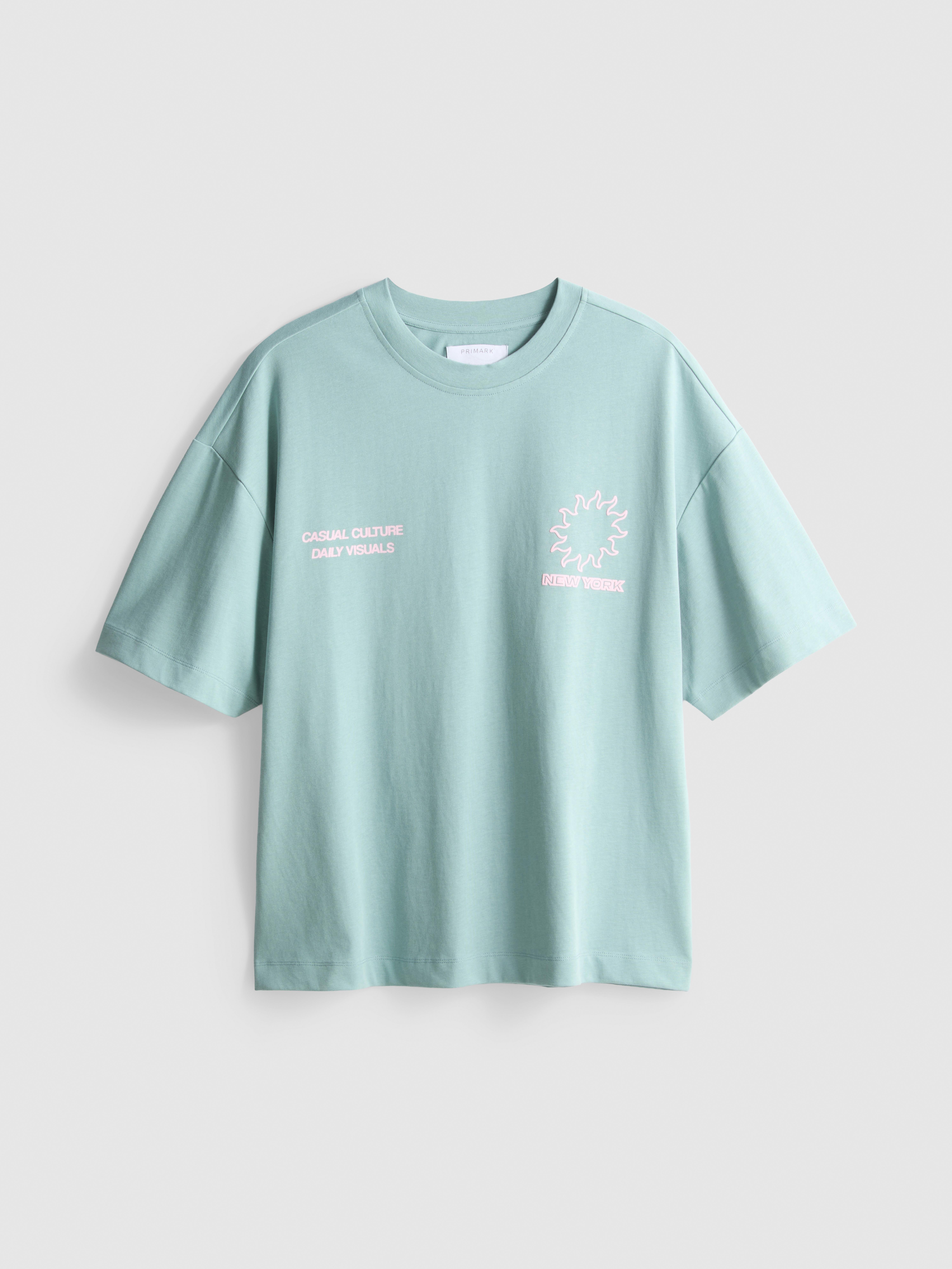 T-shirt met print New York