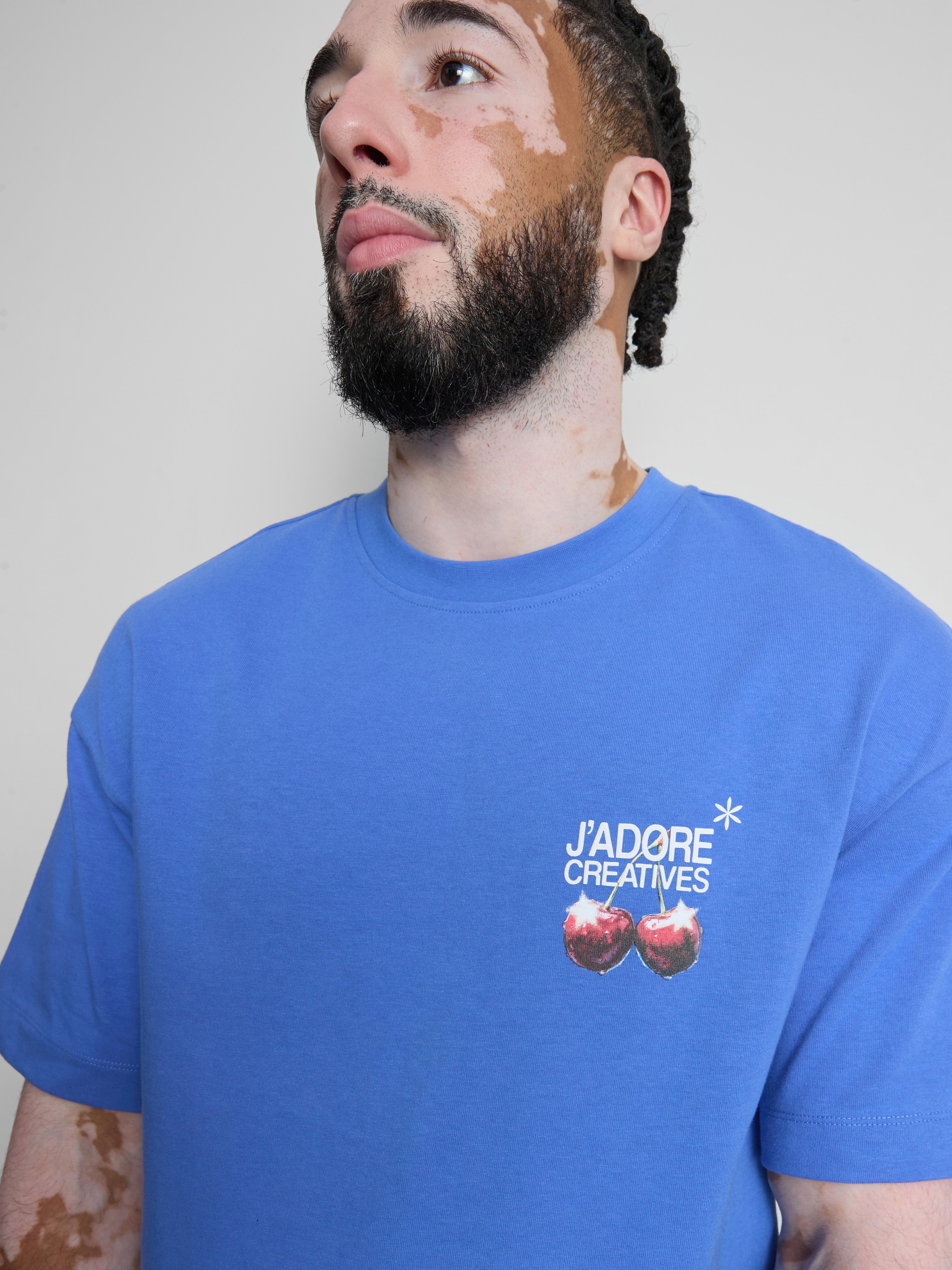 Pure Cotton Cherry Graphic T-Shirt