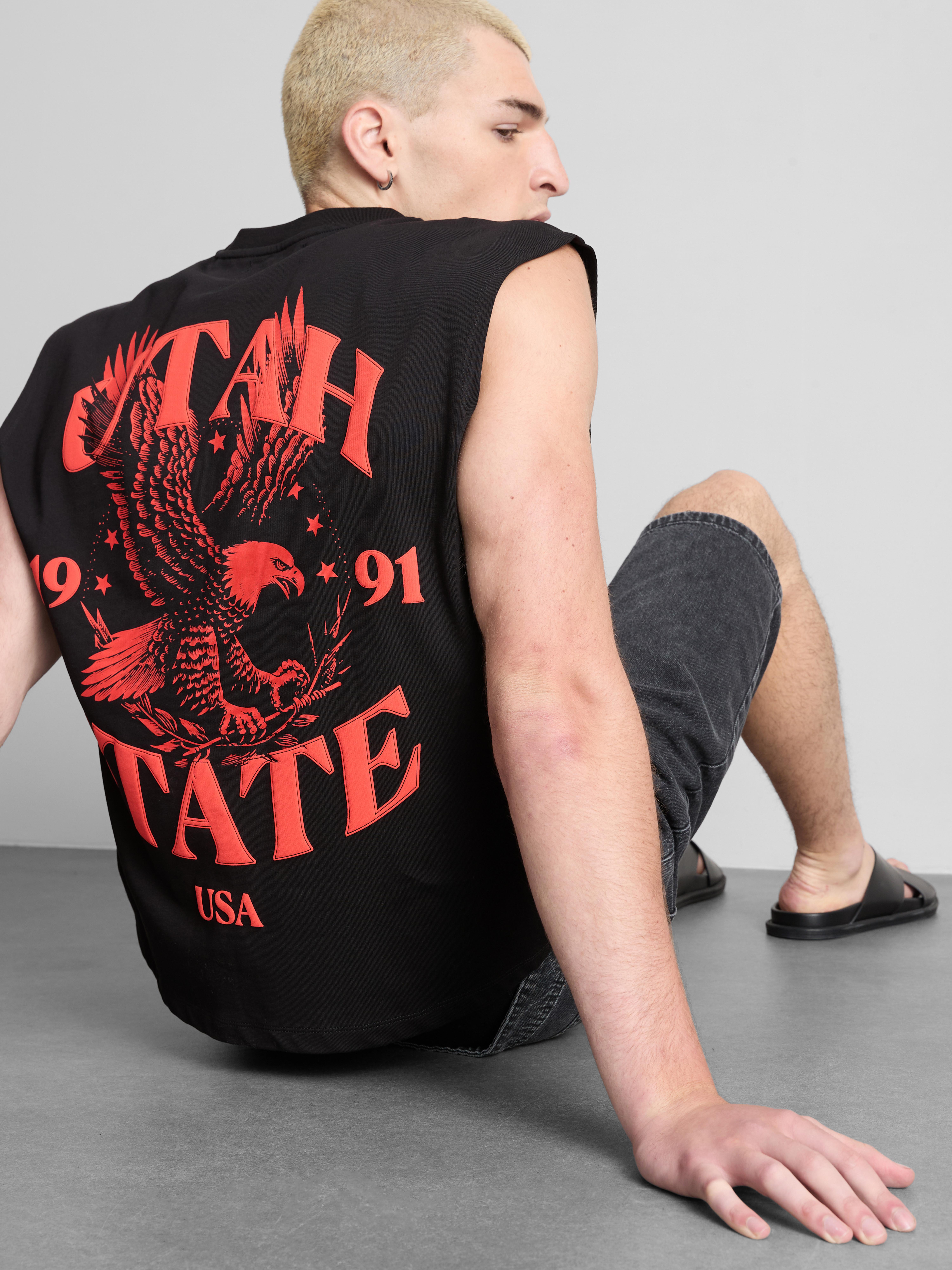 Utah State Graphic Tank Top