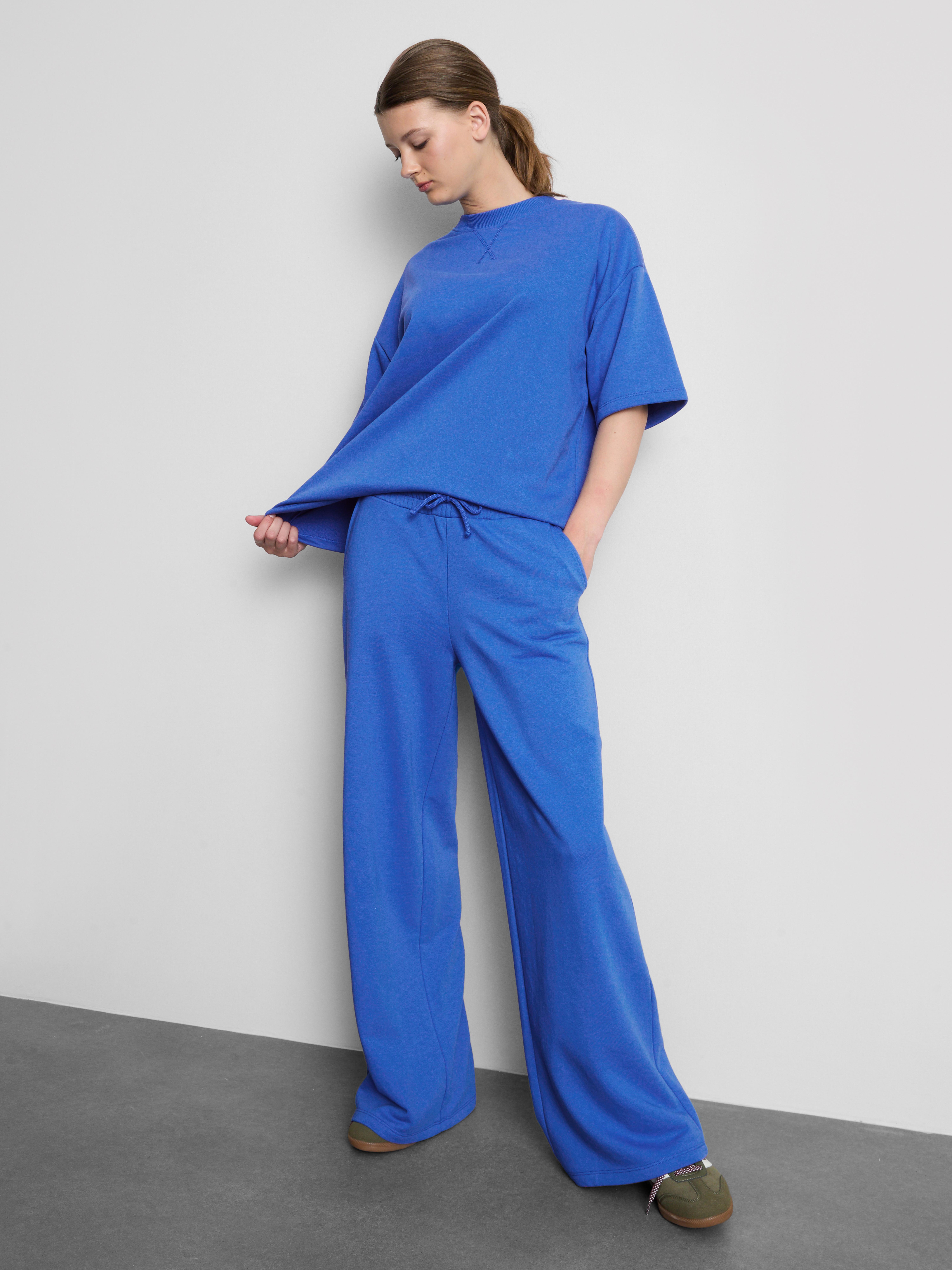 Wide Leg Airport Tracksuit Bottoms