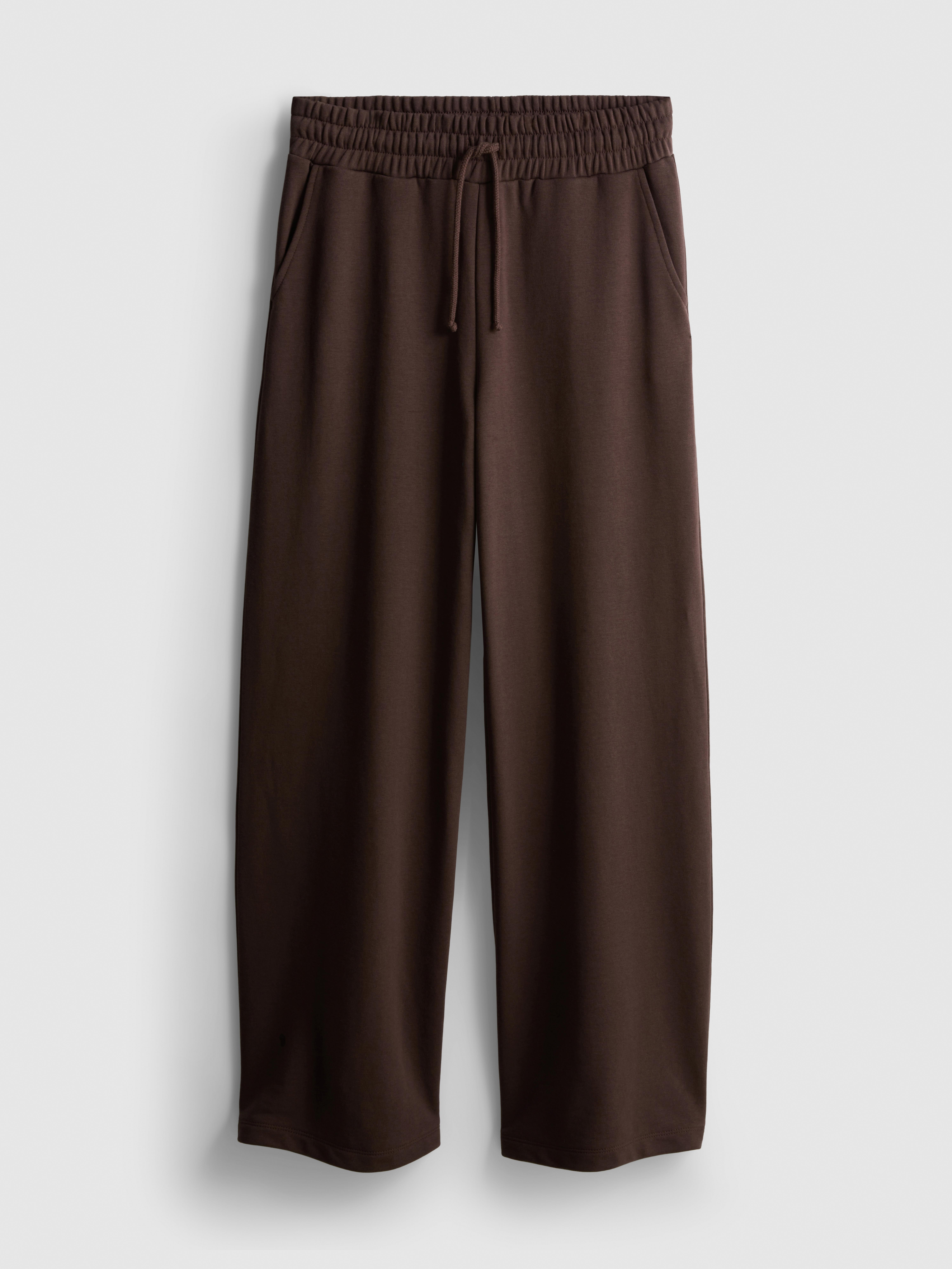 Trainingsbroek met wijde pijpen