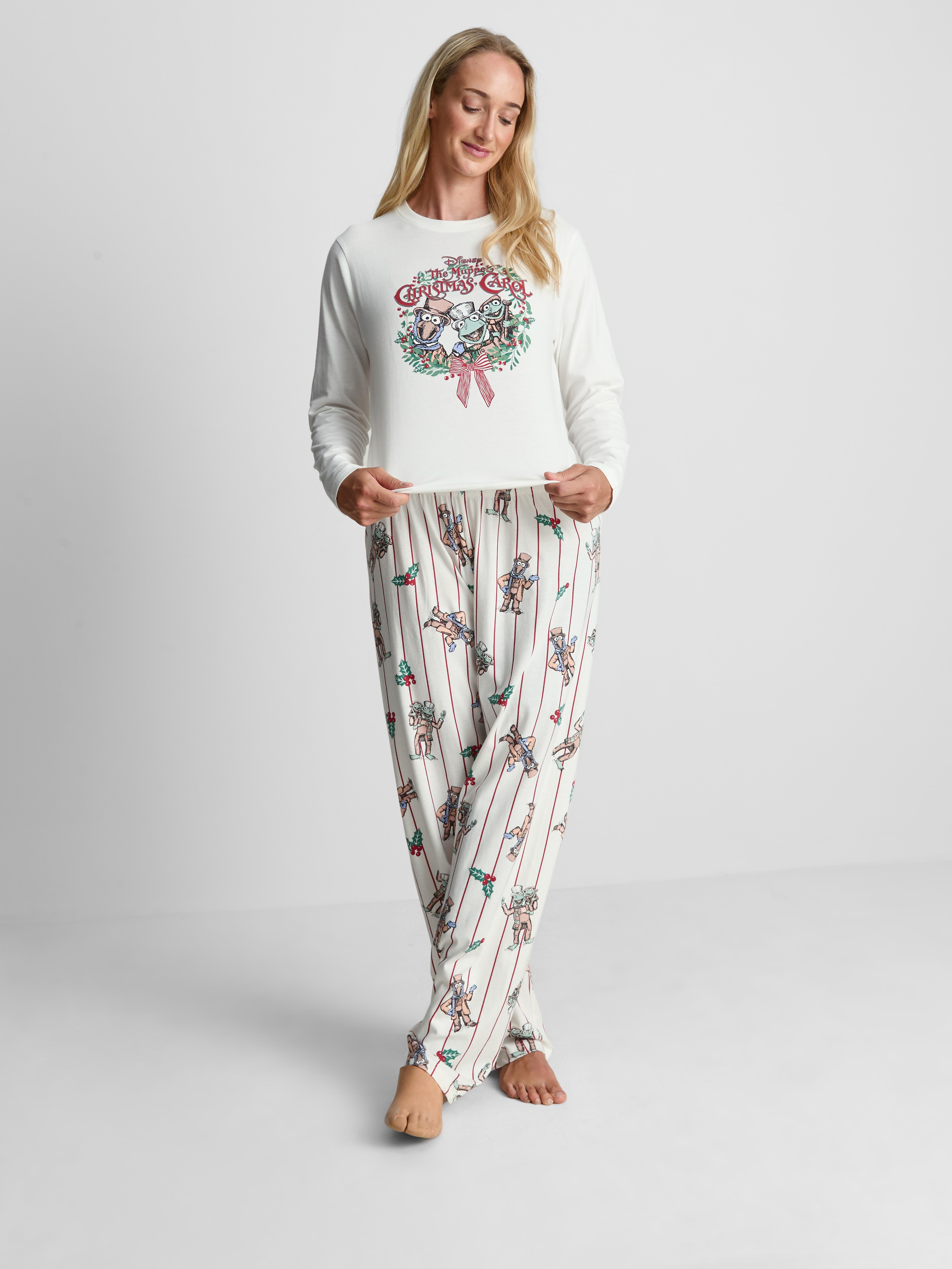 Disney's The Muppets Festive Pure Cotton Graphic Pajamas