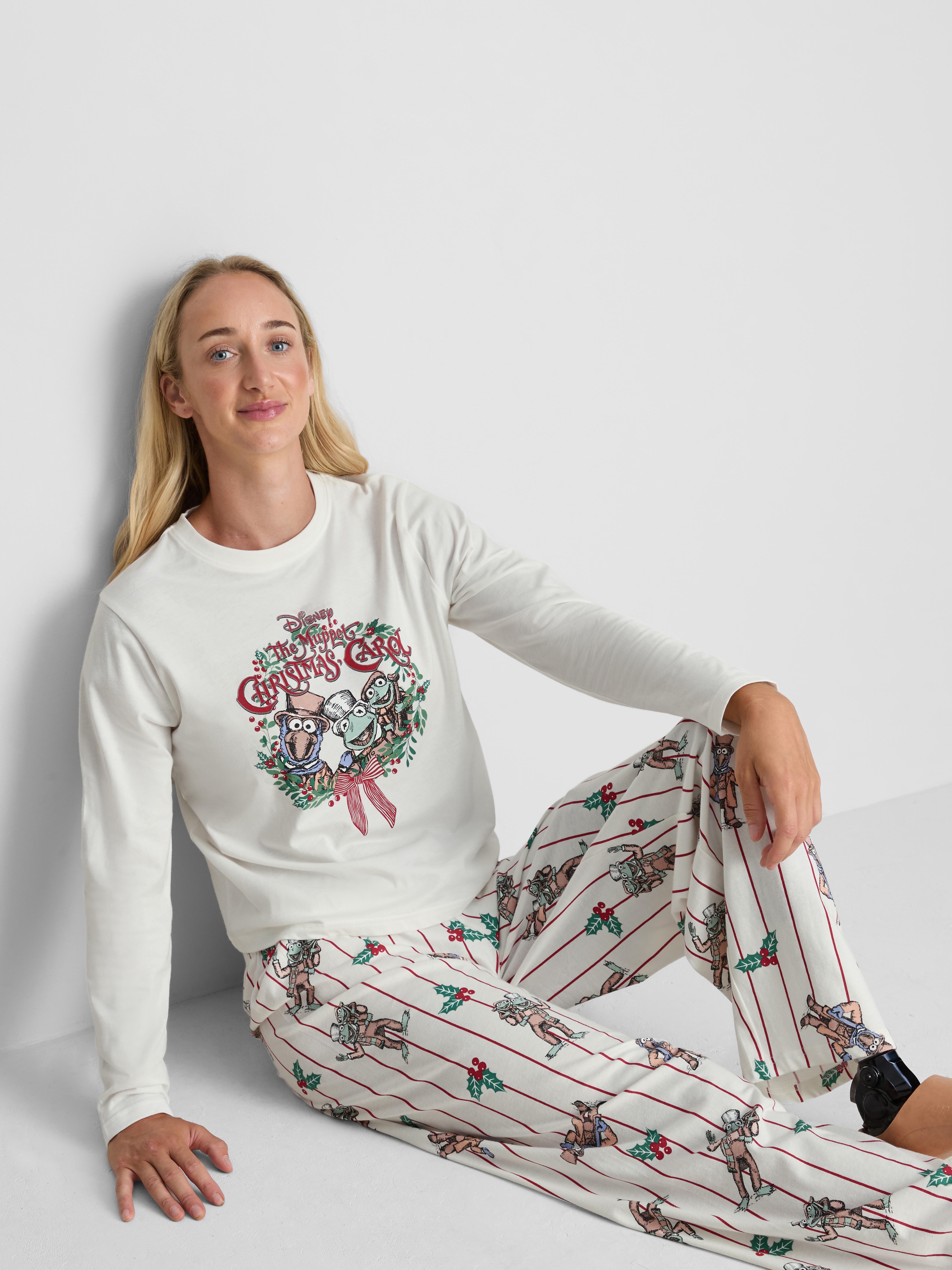 Disney's The Muppets Festive Pure Cotton Graphic Pajamas