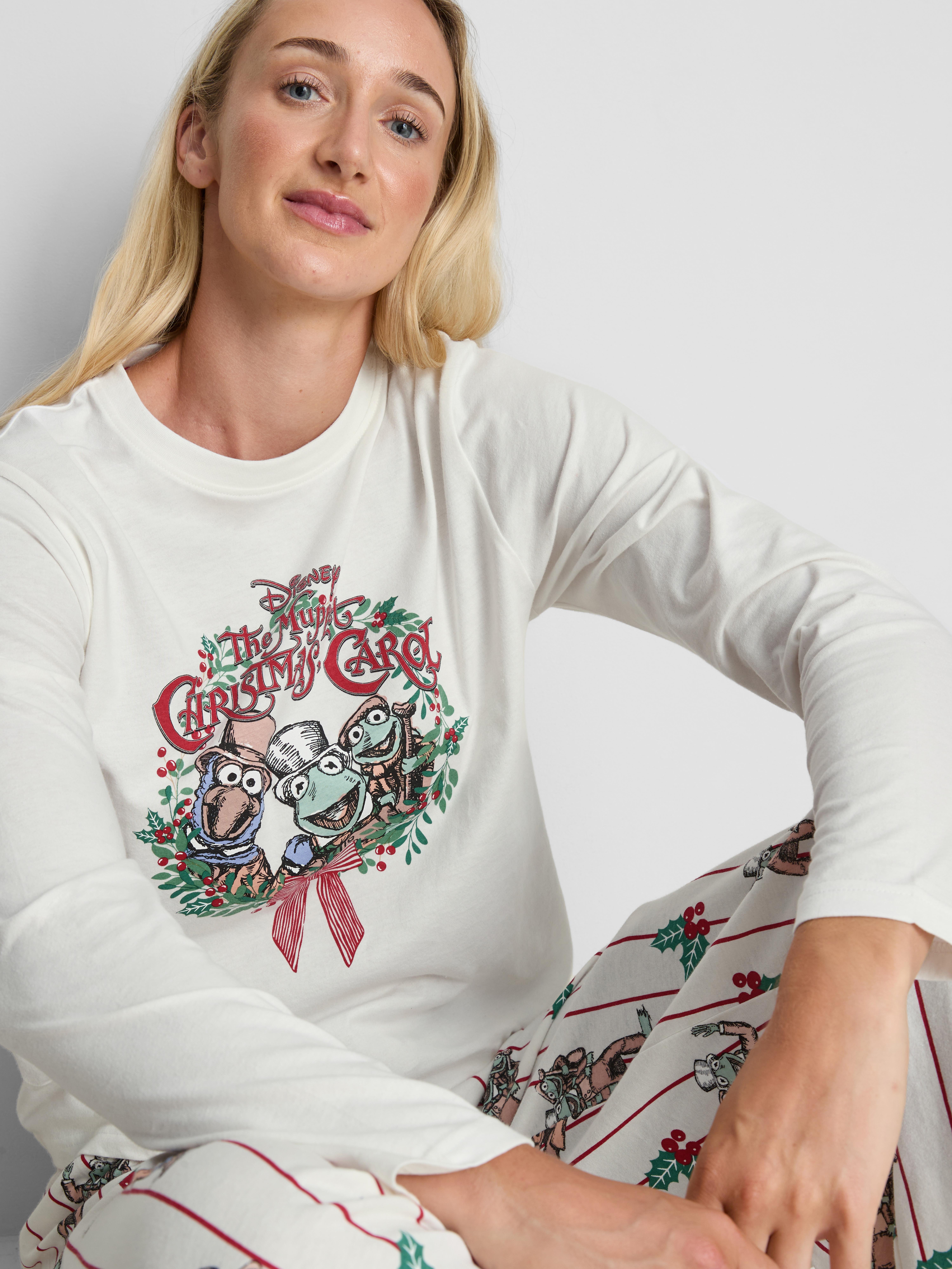 Disney's The Muppets Festive Pure Cotton Graphic Pajamas