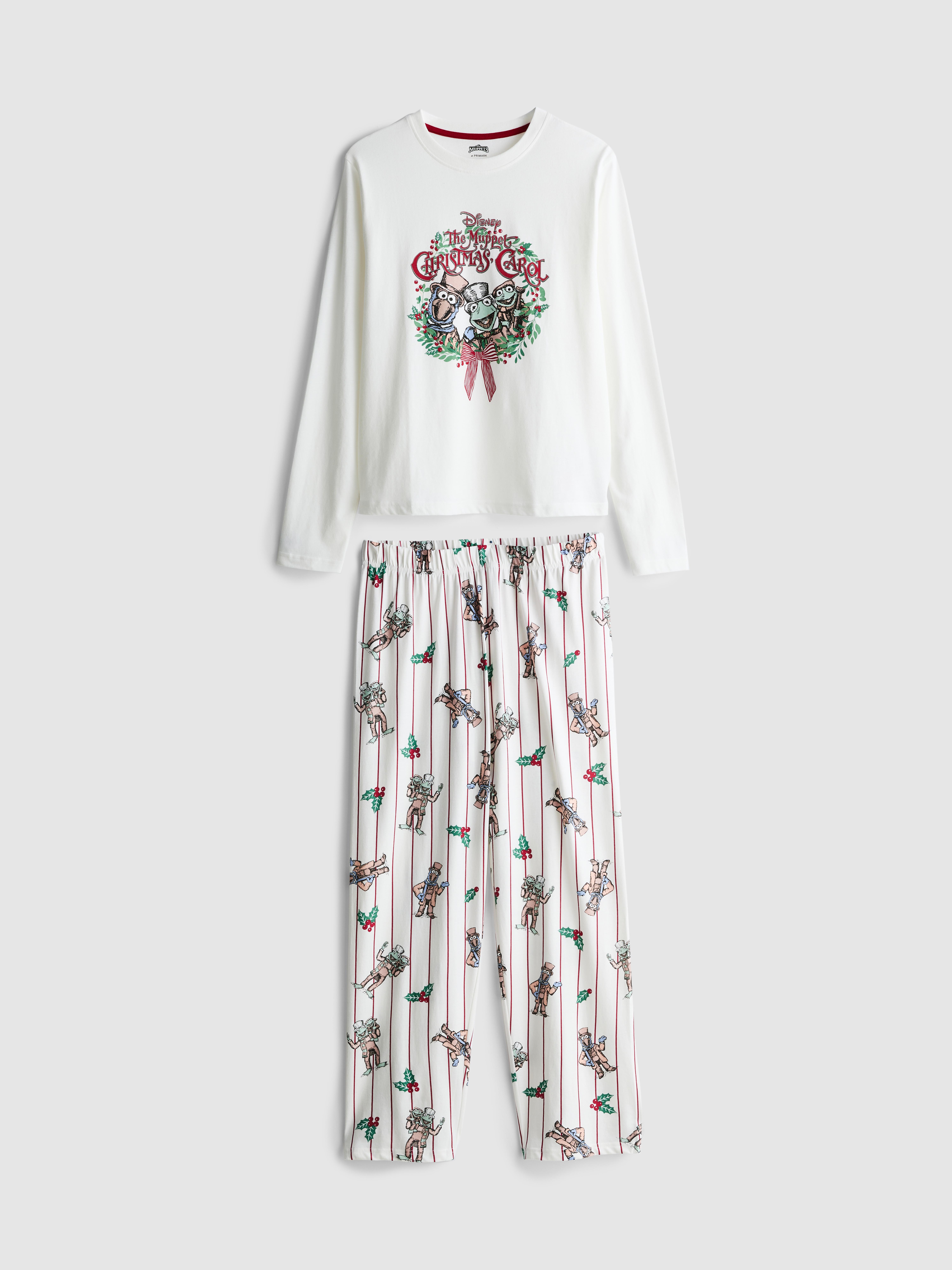 Disney's The Muppets Festive Pure Cotton Graphic Pajamas