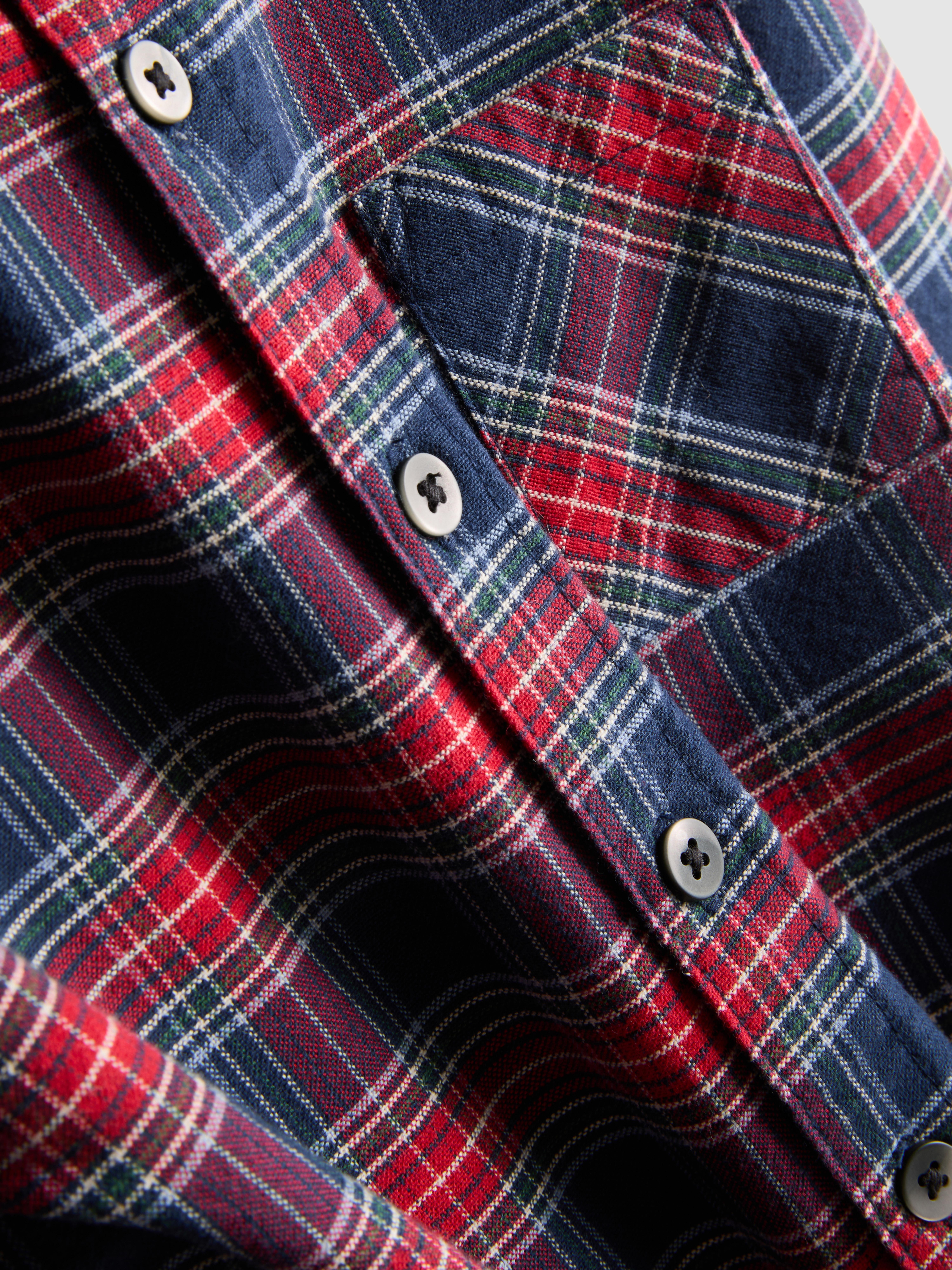 1-12yrs | The Edit Pure Cotton Tartan Shirt