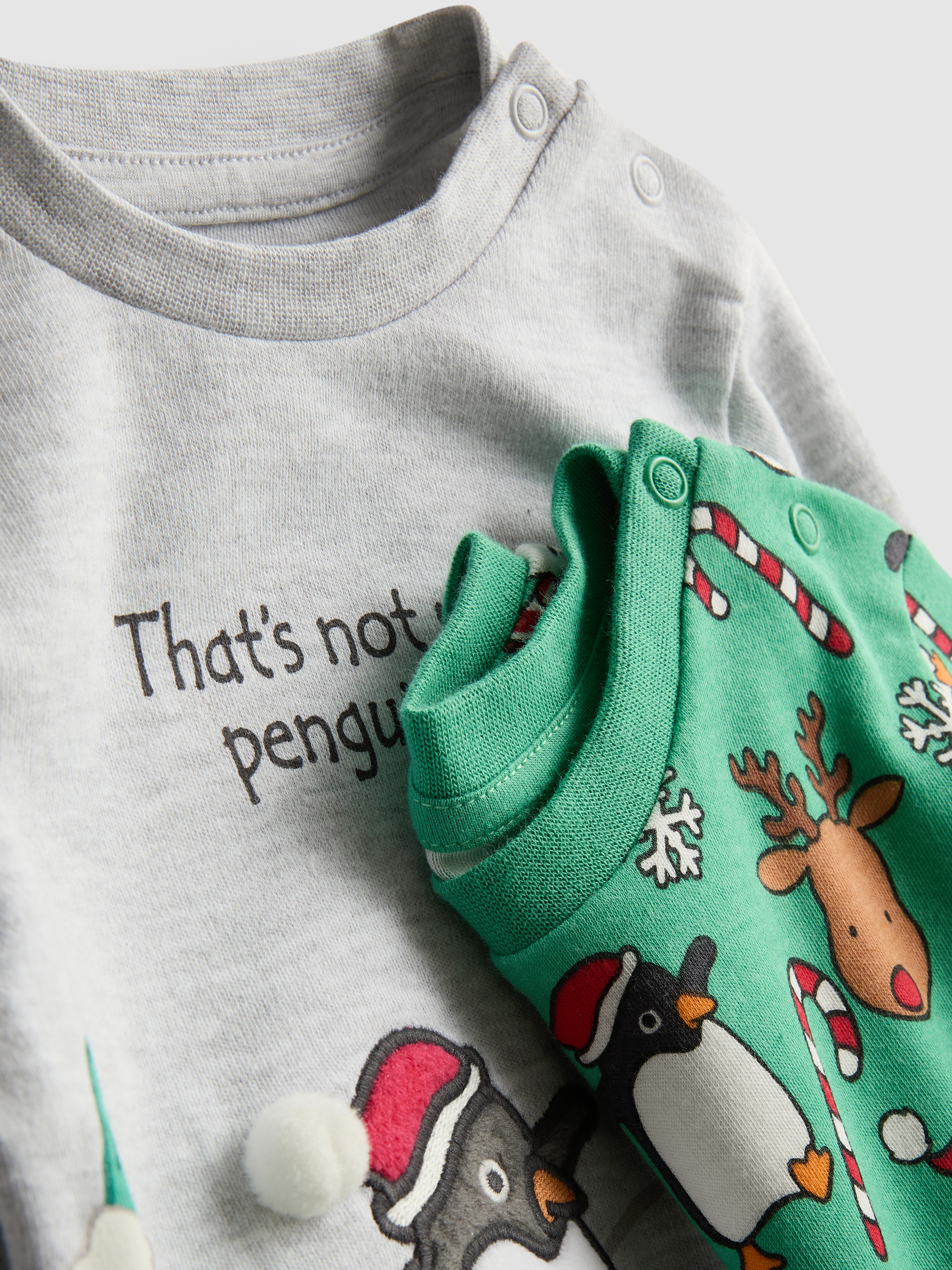 0-18mths | 2pk That’s Not My... Long Sleeve Newborn T-Shirts