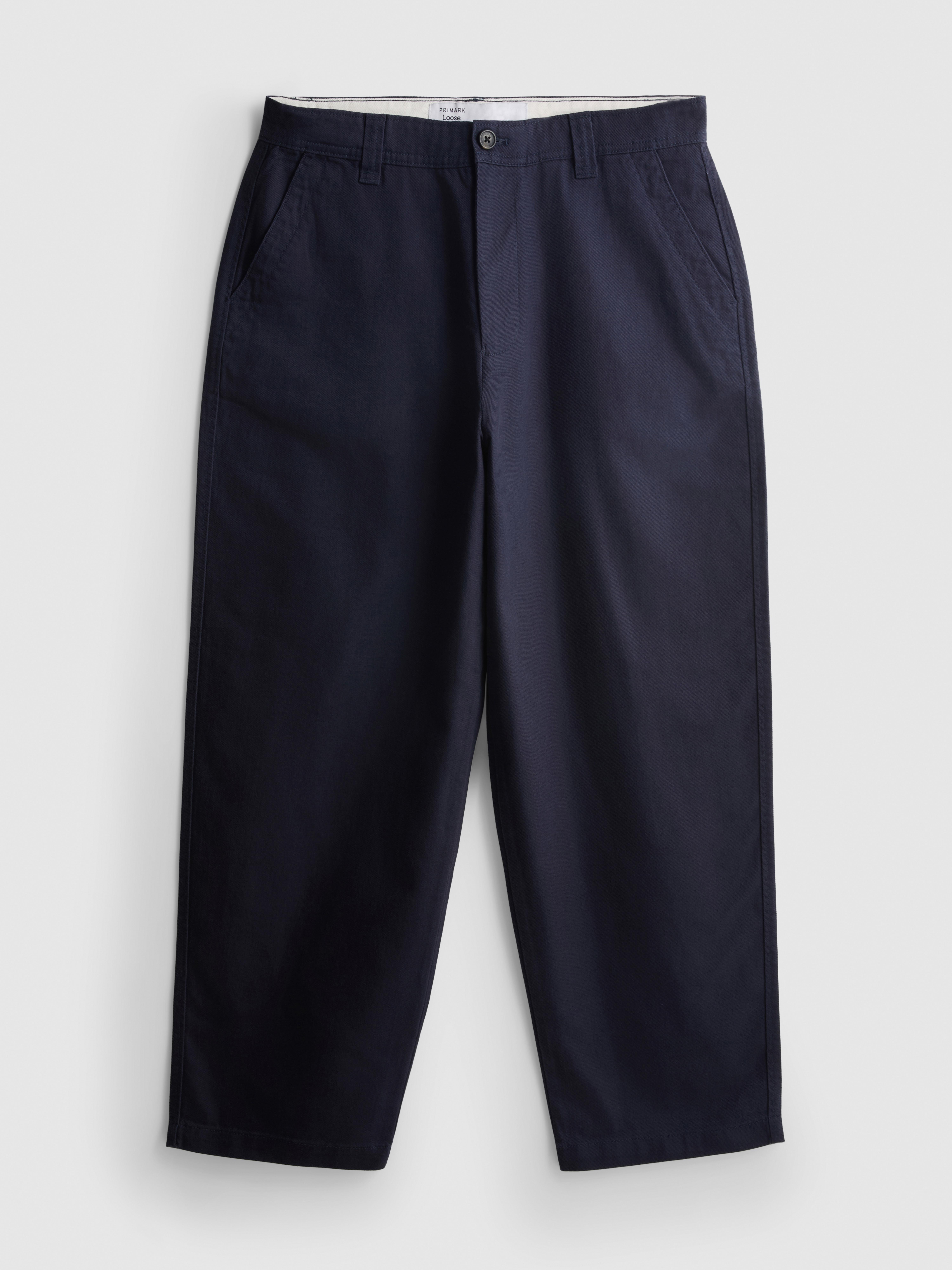 Chinohose mit mittlerer Leibhöhe