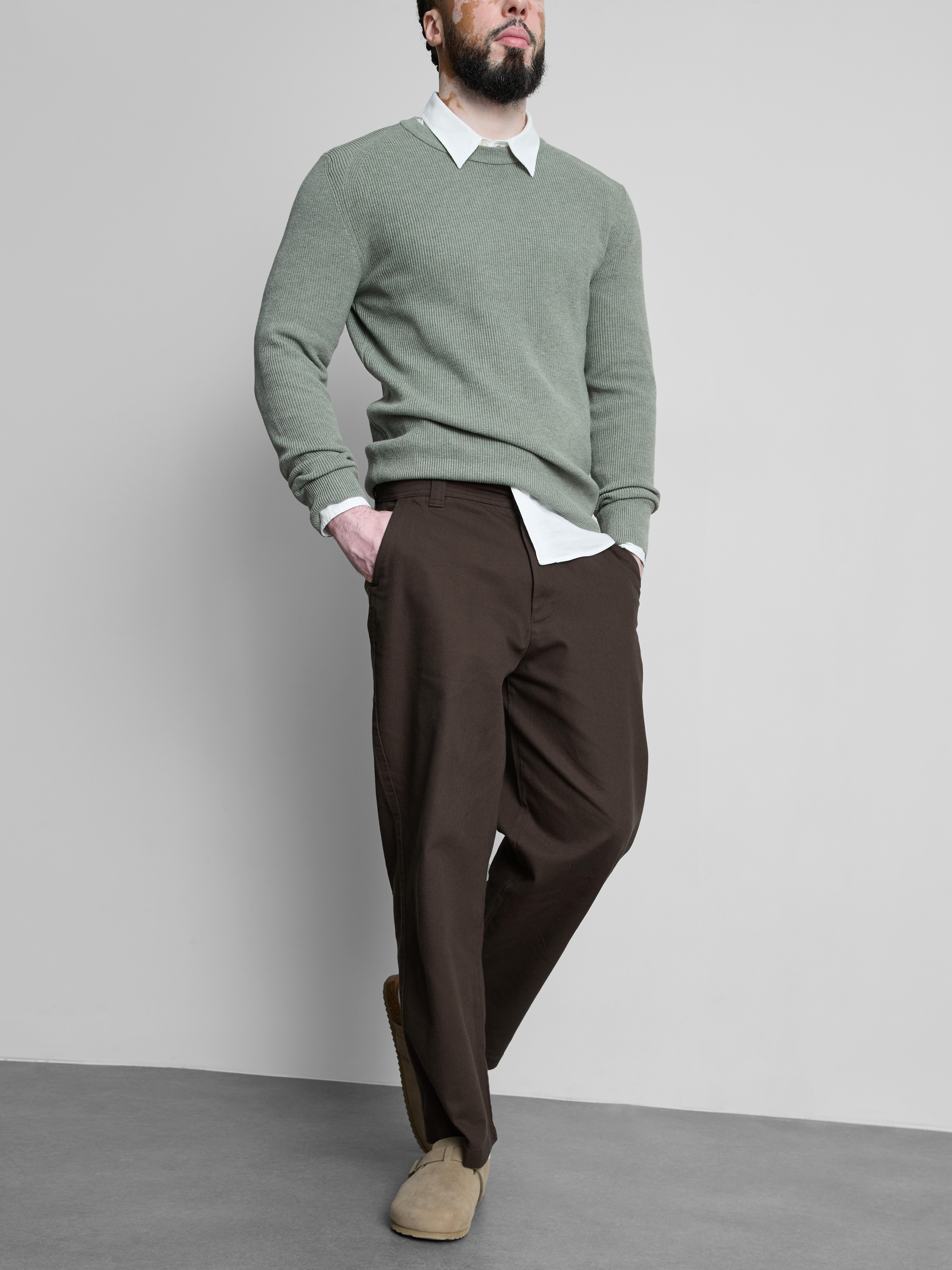 Mid-Rise Chino Pants
