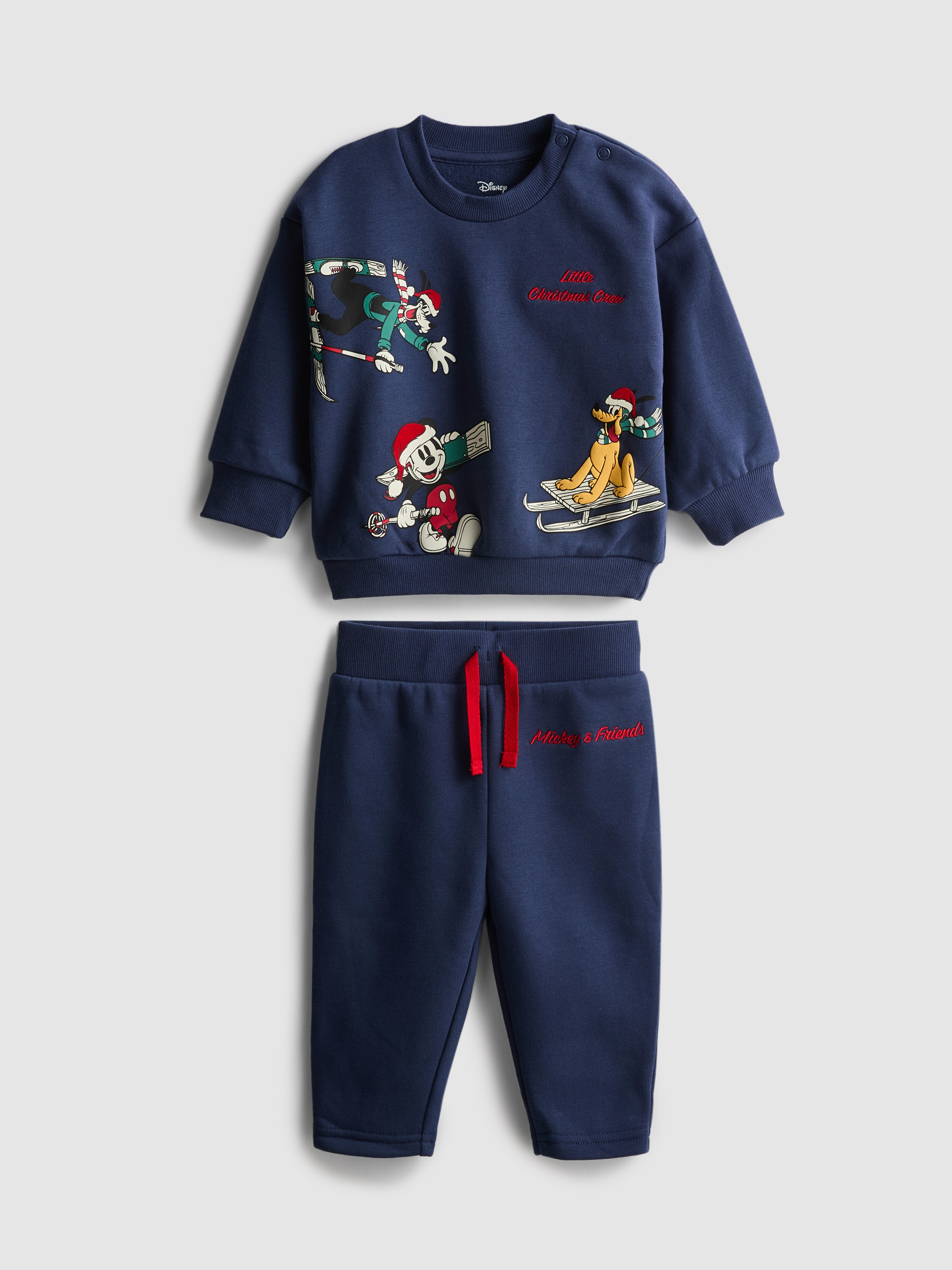 0-18mths | Disney’s Mickey Mouse and Friends Sweatshirt Joggers Newborn Set