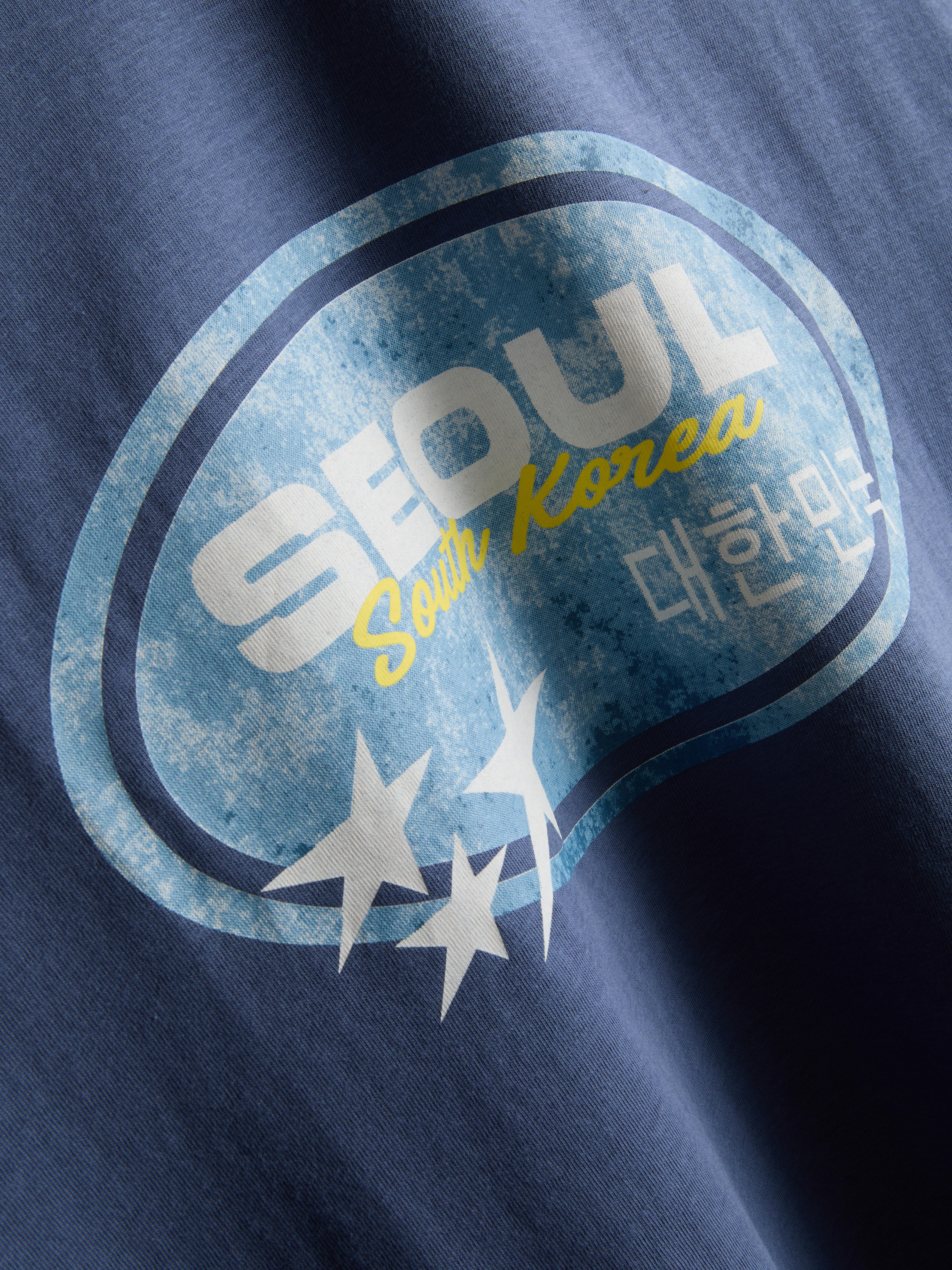 Seoul Pure Cotton Graphic T-Shirt