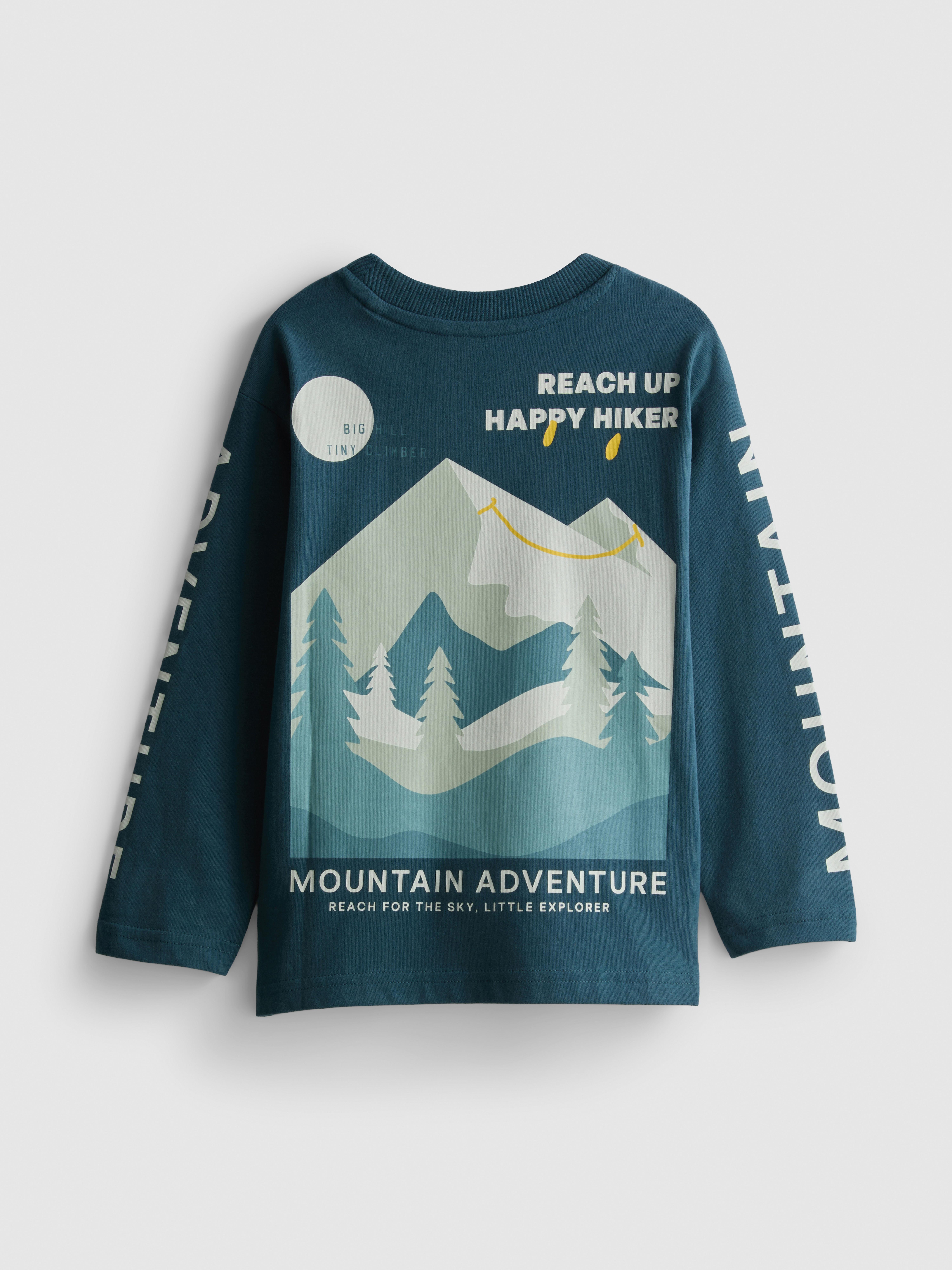 1-9yrs | Pure Cotton Long Sleeve T-Shirt