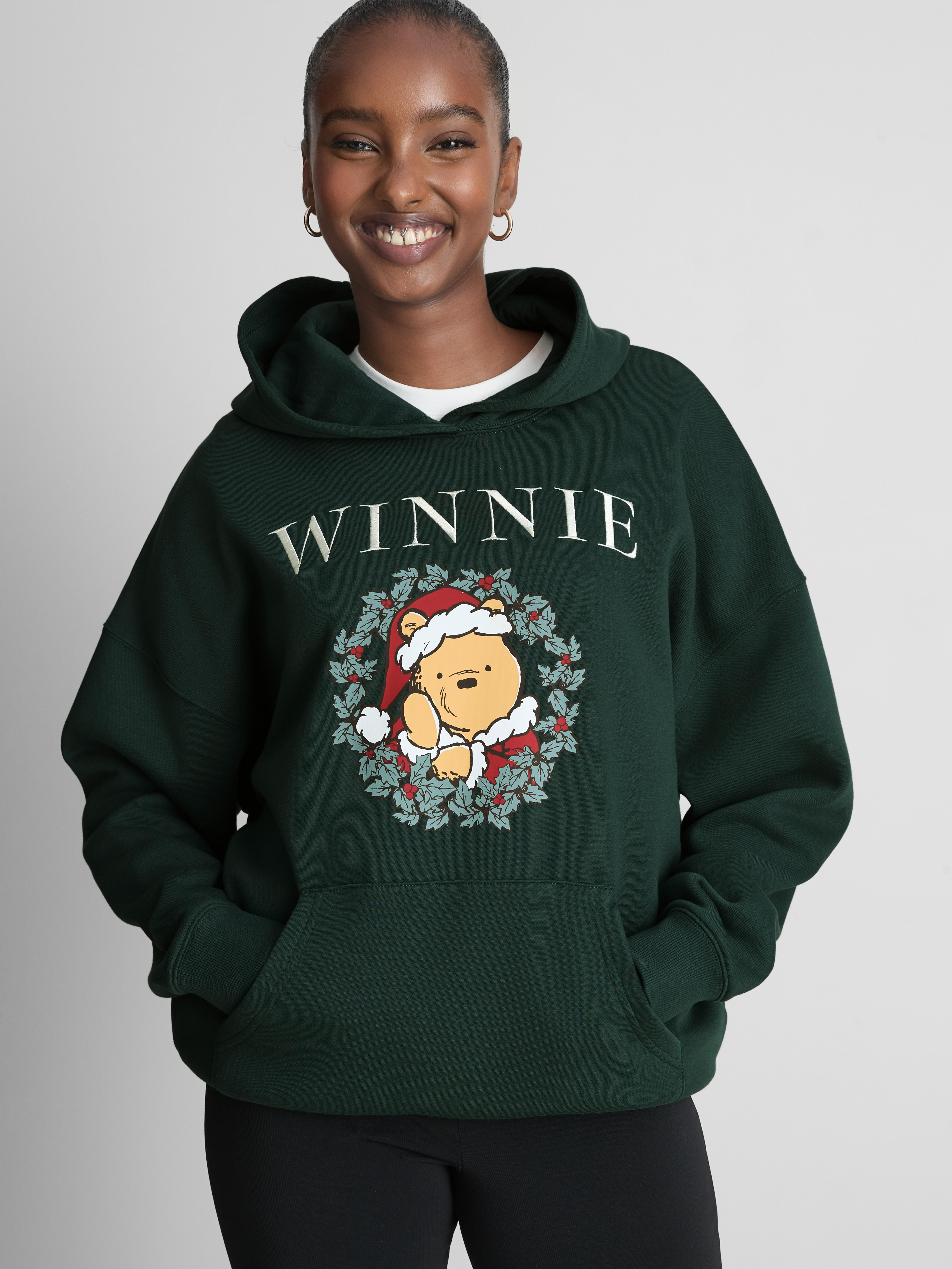Disney's Winnie the Pooh Cotton Rich Christmas Hoodie