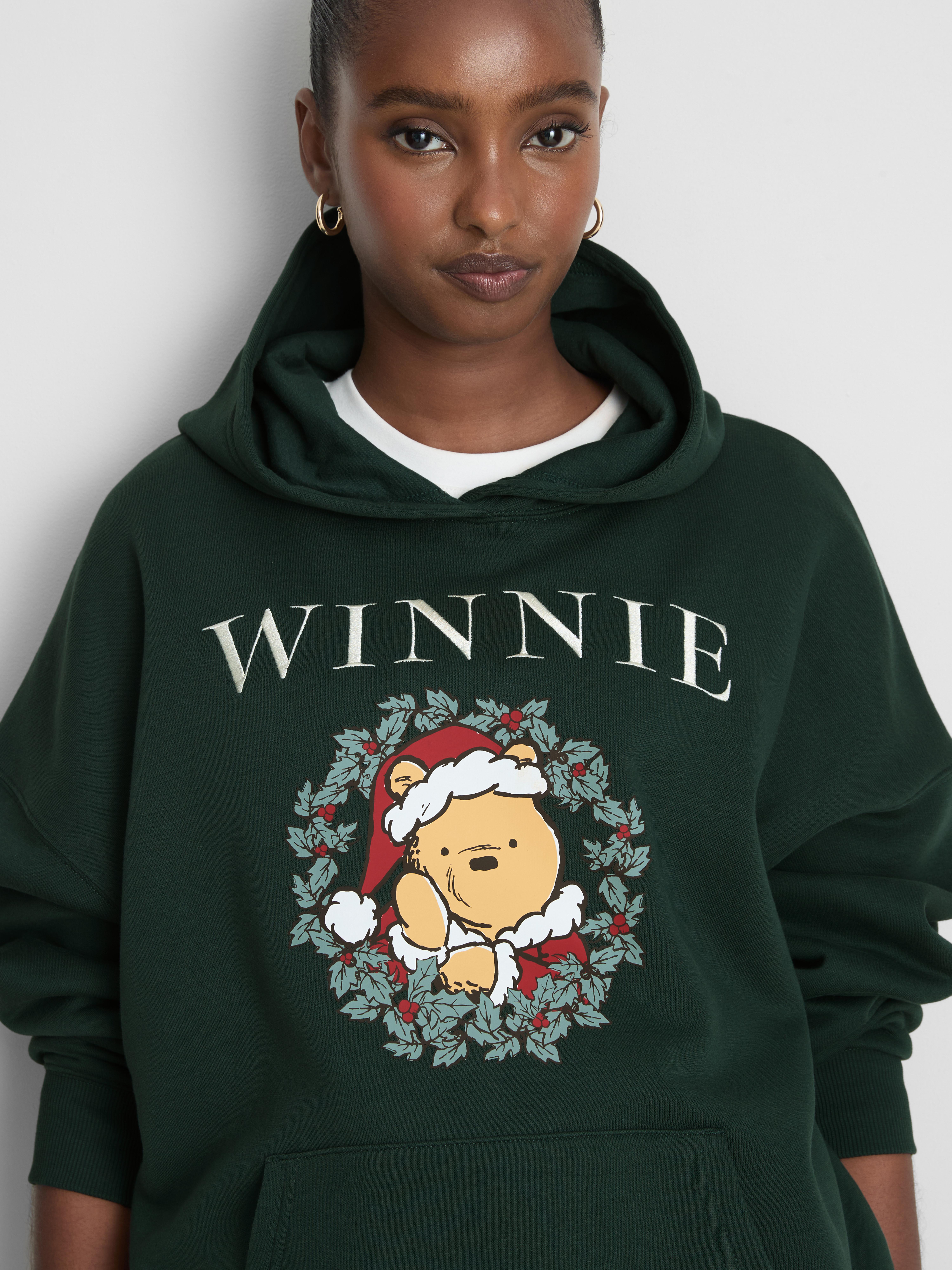 Disney's Winnie the Pooh Cotton Rich Christmas Hoodie