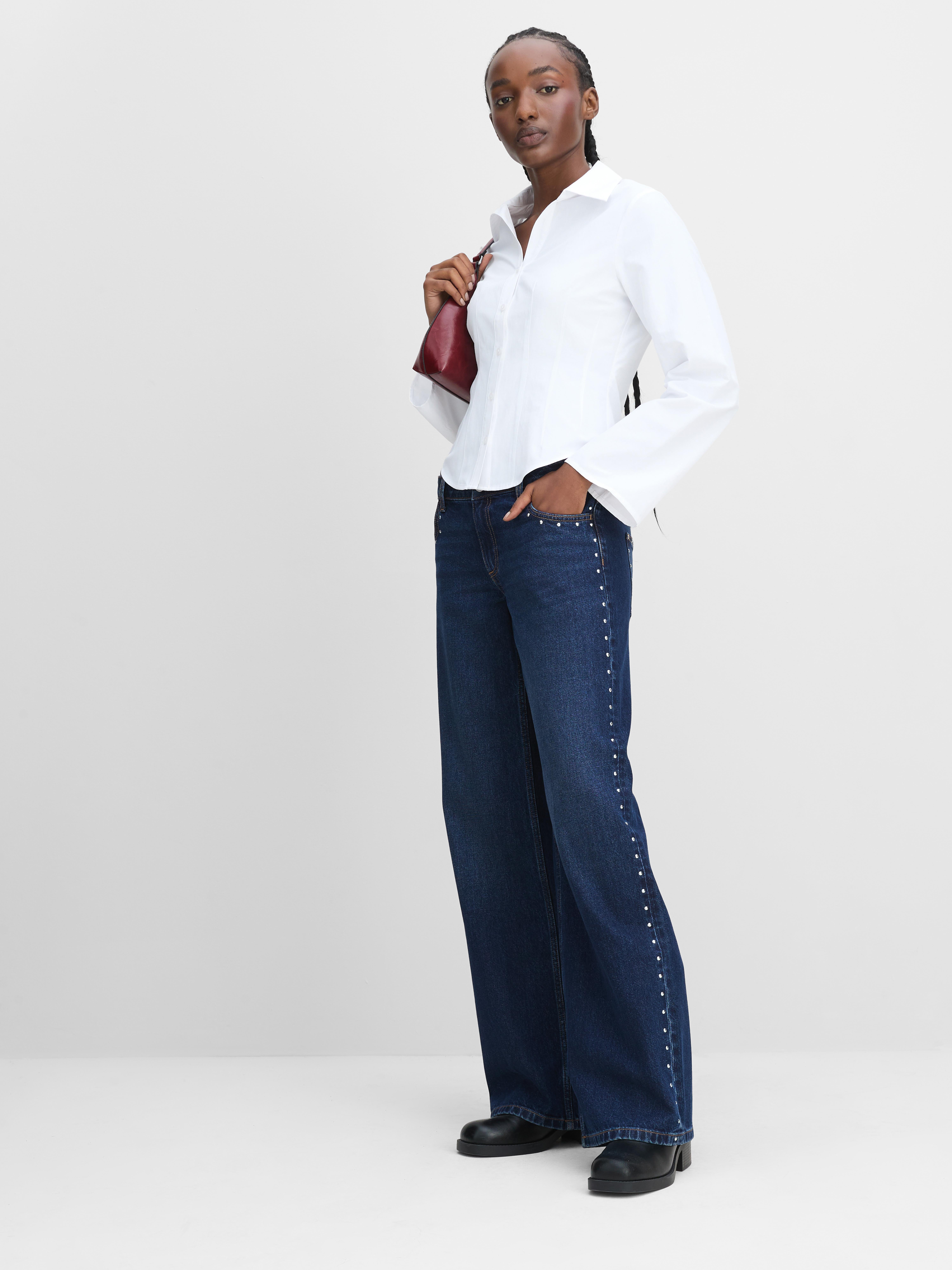 The Primark Scene | Studded Straight-Leg Jeans