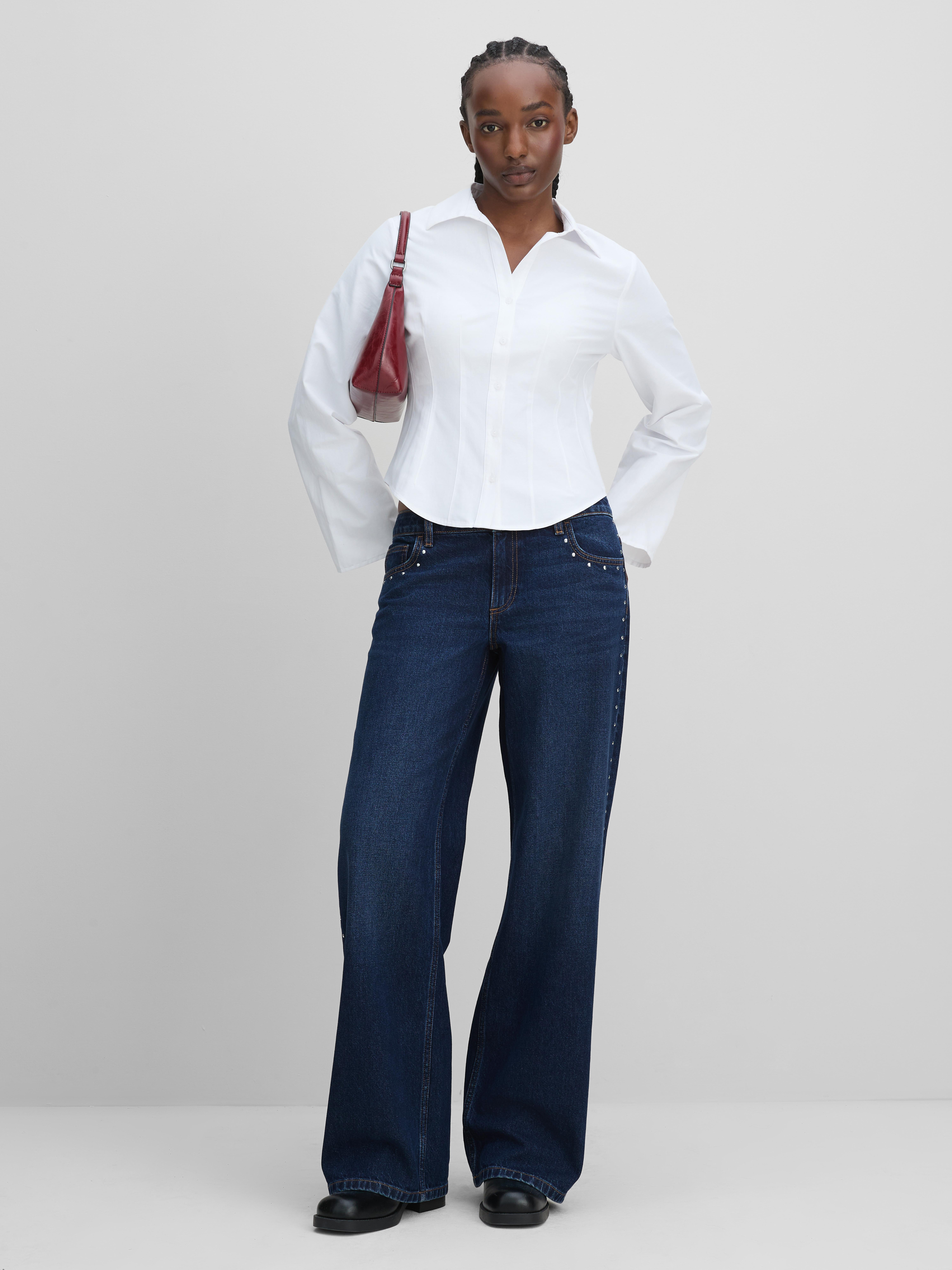 The Primark Scene | Studded Straight-Leg Jeans