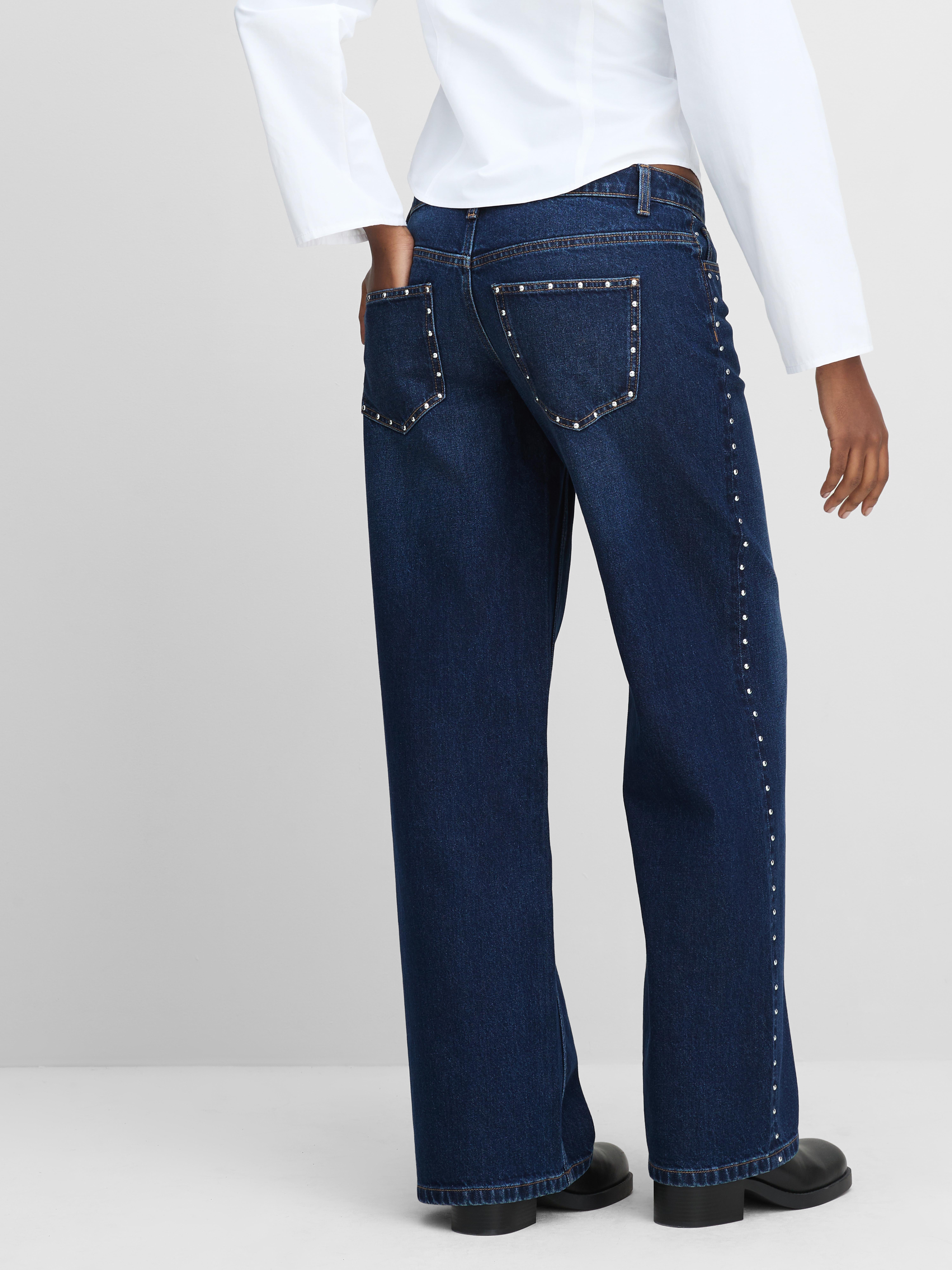 The Primark Scene | Studded Straight-Leg Jeans